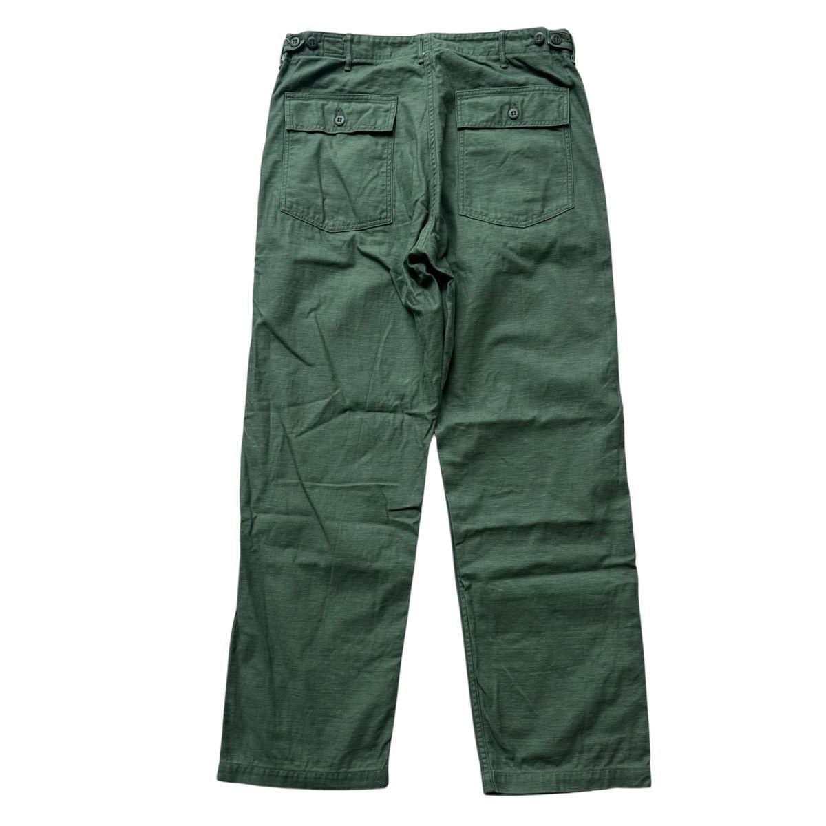 Vintage Orslow Us Army Fatigue Pants Olive in Green, Men's (Size 36) — image 2 of 6