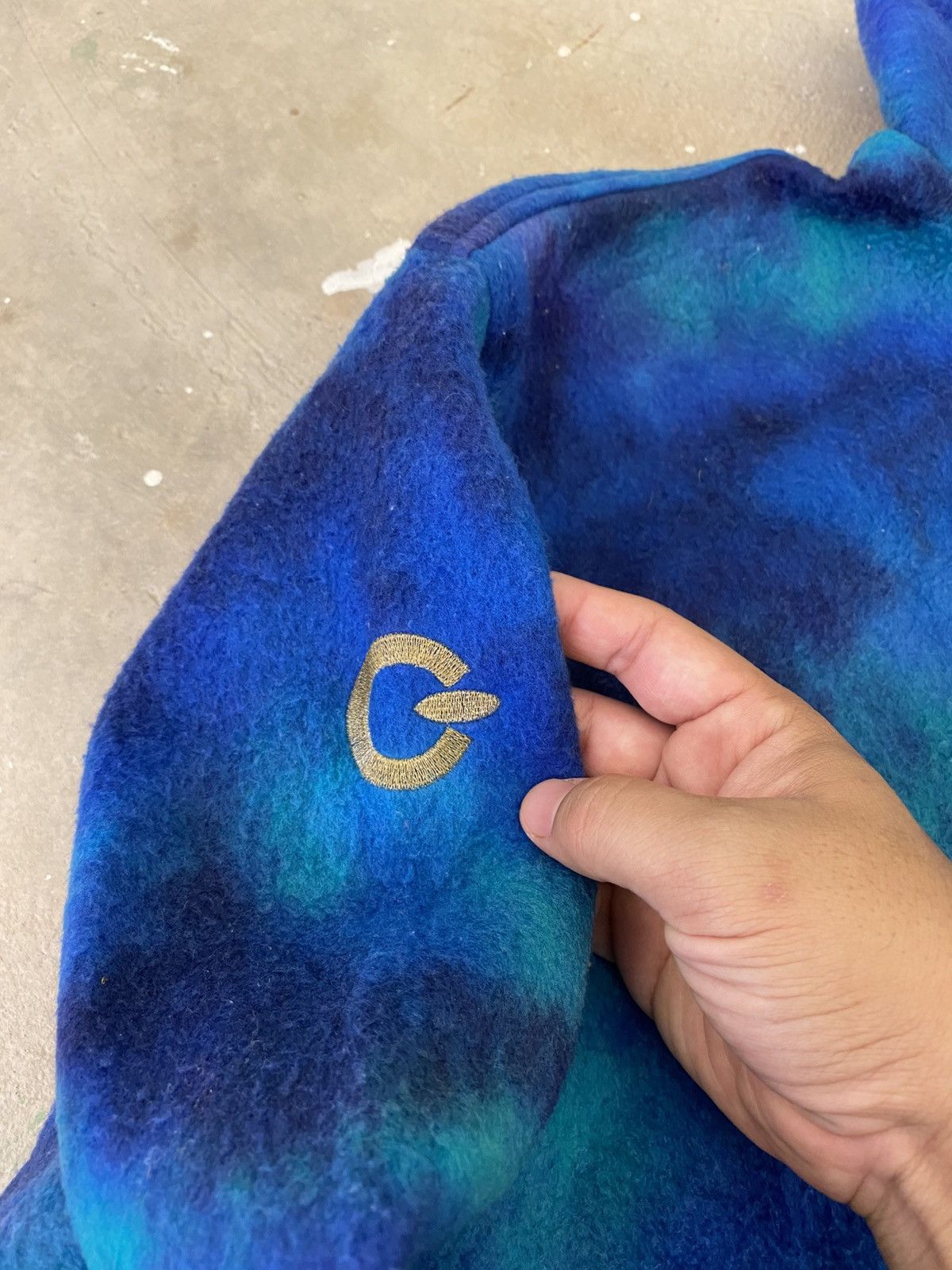 Goldwin Vintage Goldwin Japan Abstract Fleece Pullover Jacket Size US L / EU 52-54 / 3 - 8 Thumbnail