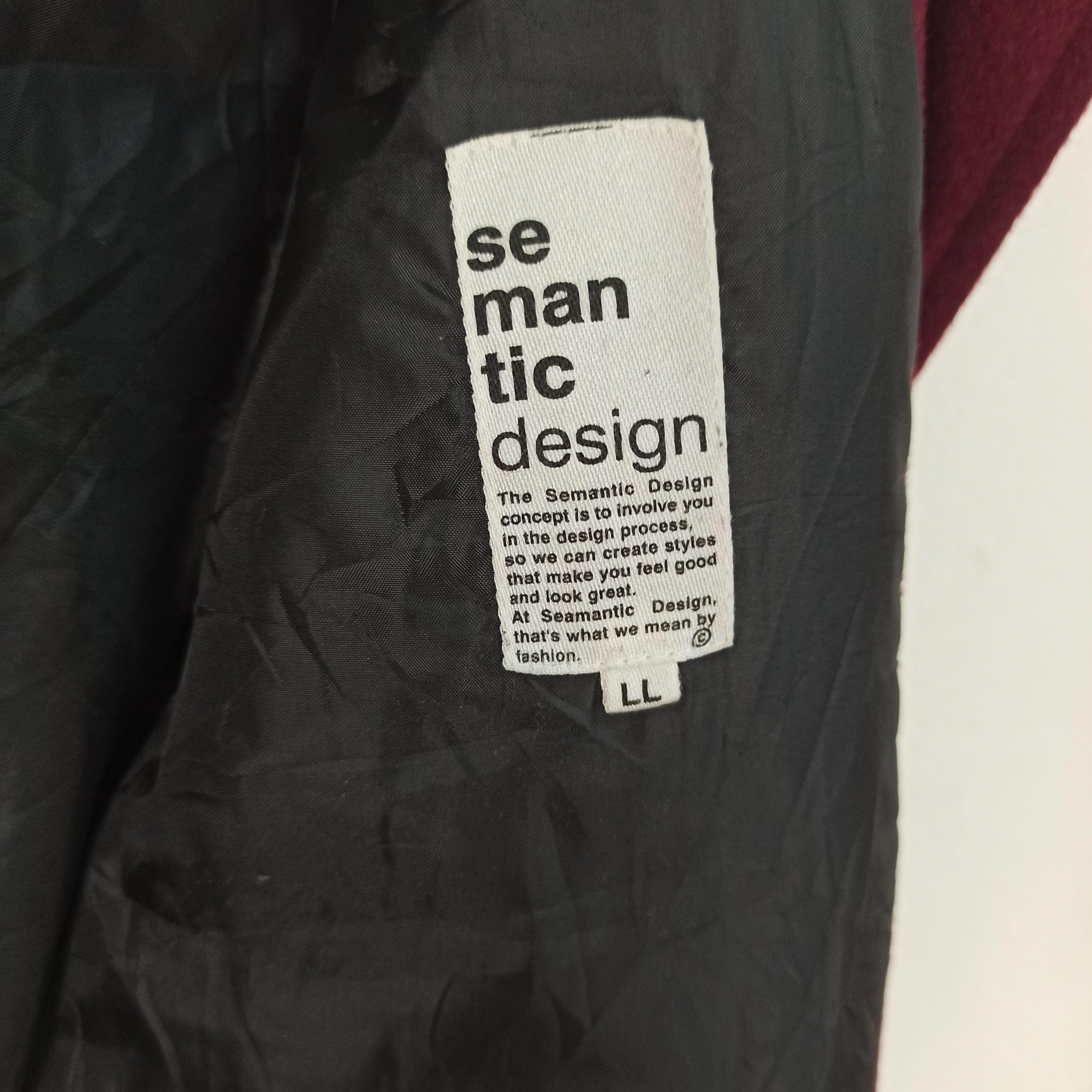 If Six Was Nine 🔥Steals🔥 Semantic Design Wool Jacket Style LGB/Punk Size US L / EU 52-54 / 3 - 8 Thumbnail