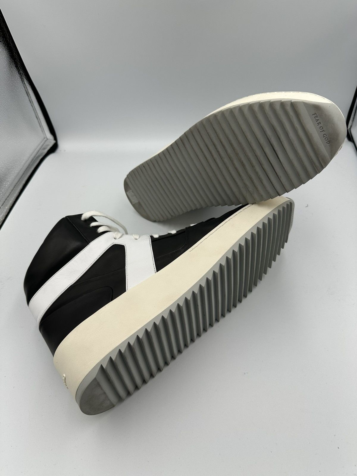Fear of God FEAR OF GOD HIGH TOP SNEAKERS BOOTS Size US 12.5 / EU 45-46 - 12 Thumbnail