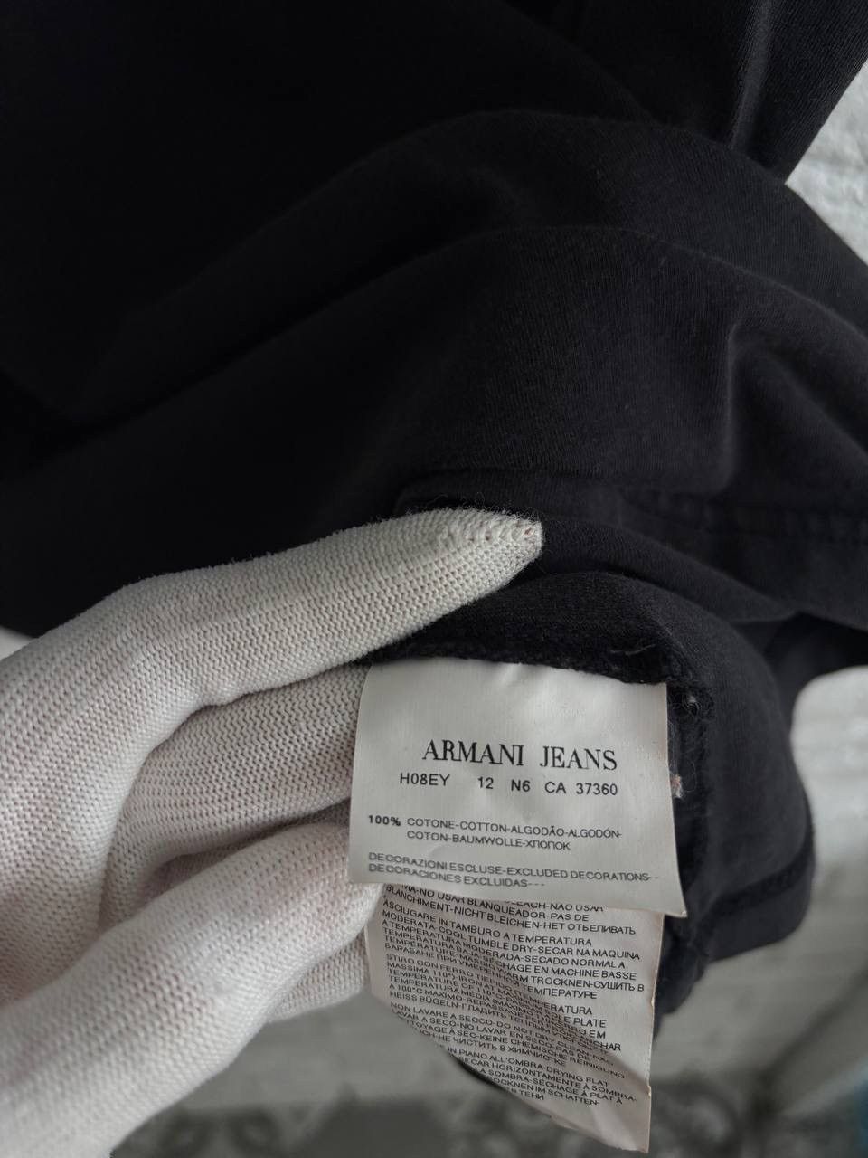 Armani Armani Jeans Big Logo T-shirt vintage Y2K Size US L / EU 52-54 / 3 - 10 Thumbnail