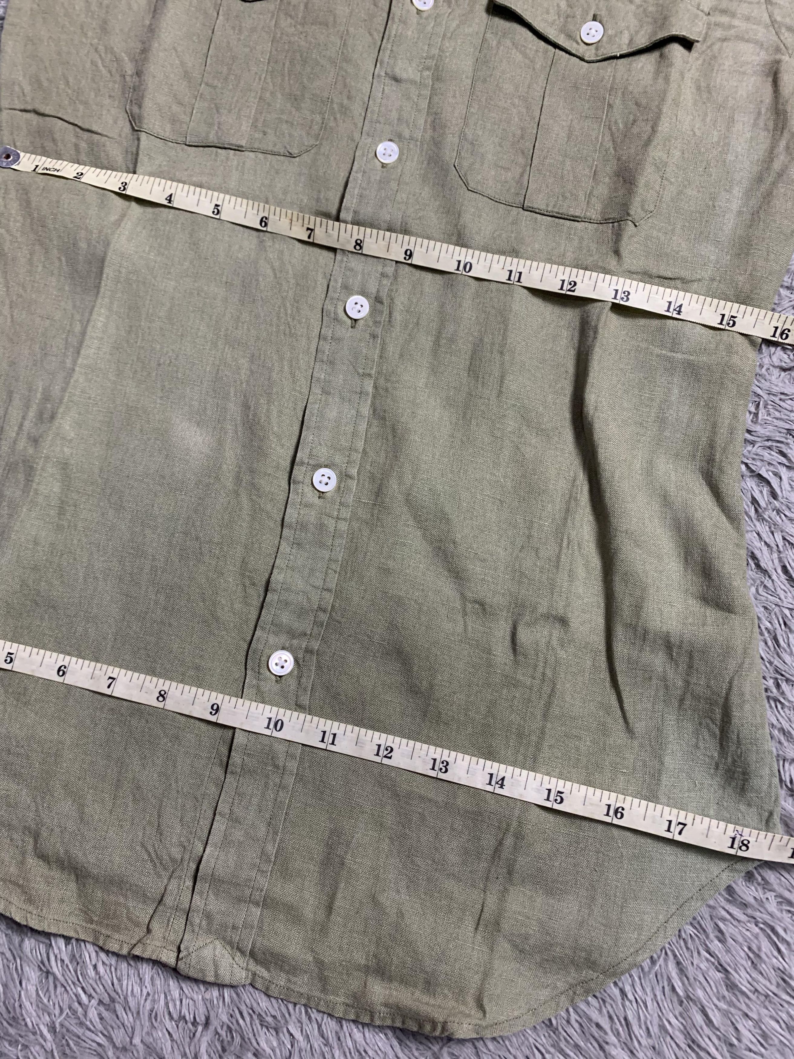 Polo Ralph Lauren Ralph lauren Linen shirt women Japanese Brand Style Size US S / EU 44-46 / 1 - 8 Thumbnail
