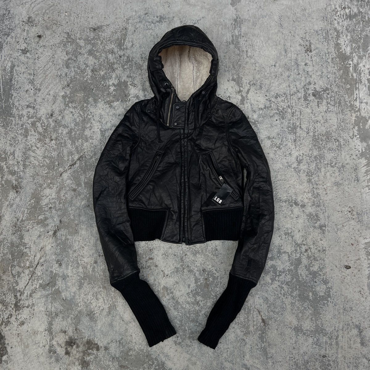 If Six Was Nine L.G.B Leather Riders Jacket reversable Size XXS / US 00 / IT 34 - 1 Thumbnail