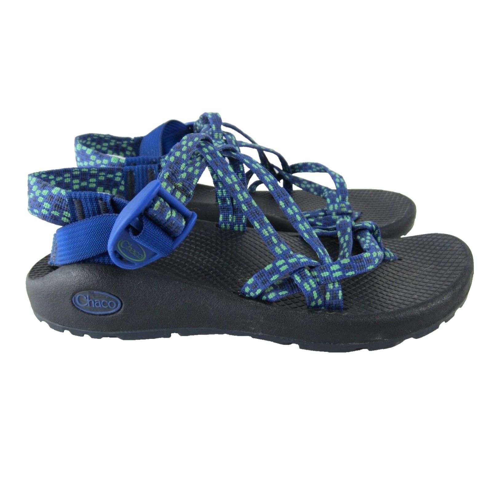 Chaco Chaco Z/X2 Classic Blue Green Double Strap Toe Loop Vibram Sandal Size W8 Size US 8 / IT 38 - 2 Thumbnail