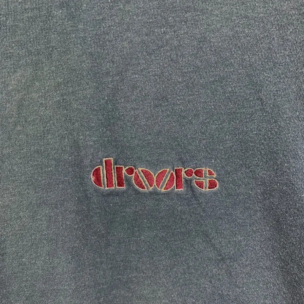 Vintage Vintage 90’ DROORS SKATEBOARD The Doors Tee Shirt Size US XXL / EU 58 / 5 - 3 Thumbnail