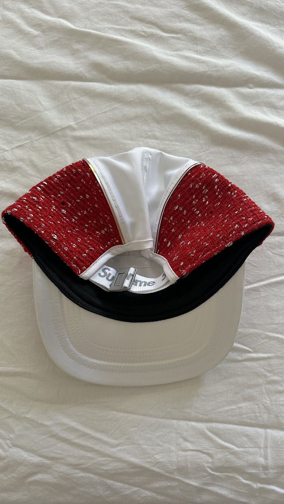 Nike × Supreme Supreme Nike Boucle Running Hat Size ONE SIZE - 4 Thumbnail