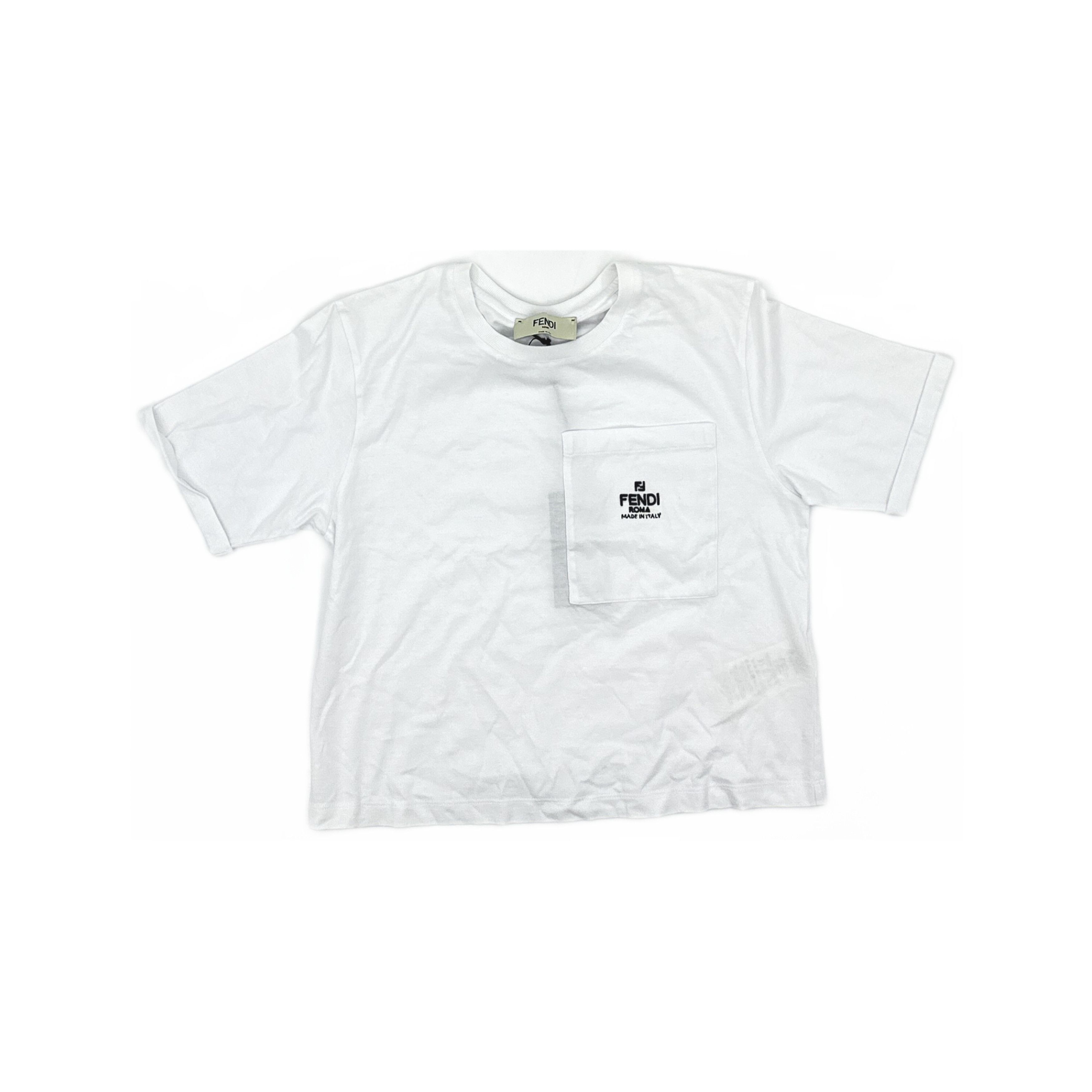 Fendi Fendi Roma Logo Pocket T-Shirt Size M Size M / US 6-8 / IT 42-44 - 1 Thumbnail