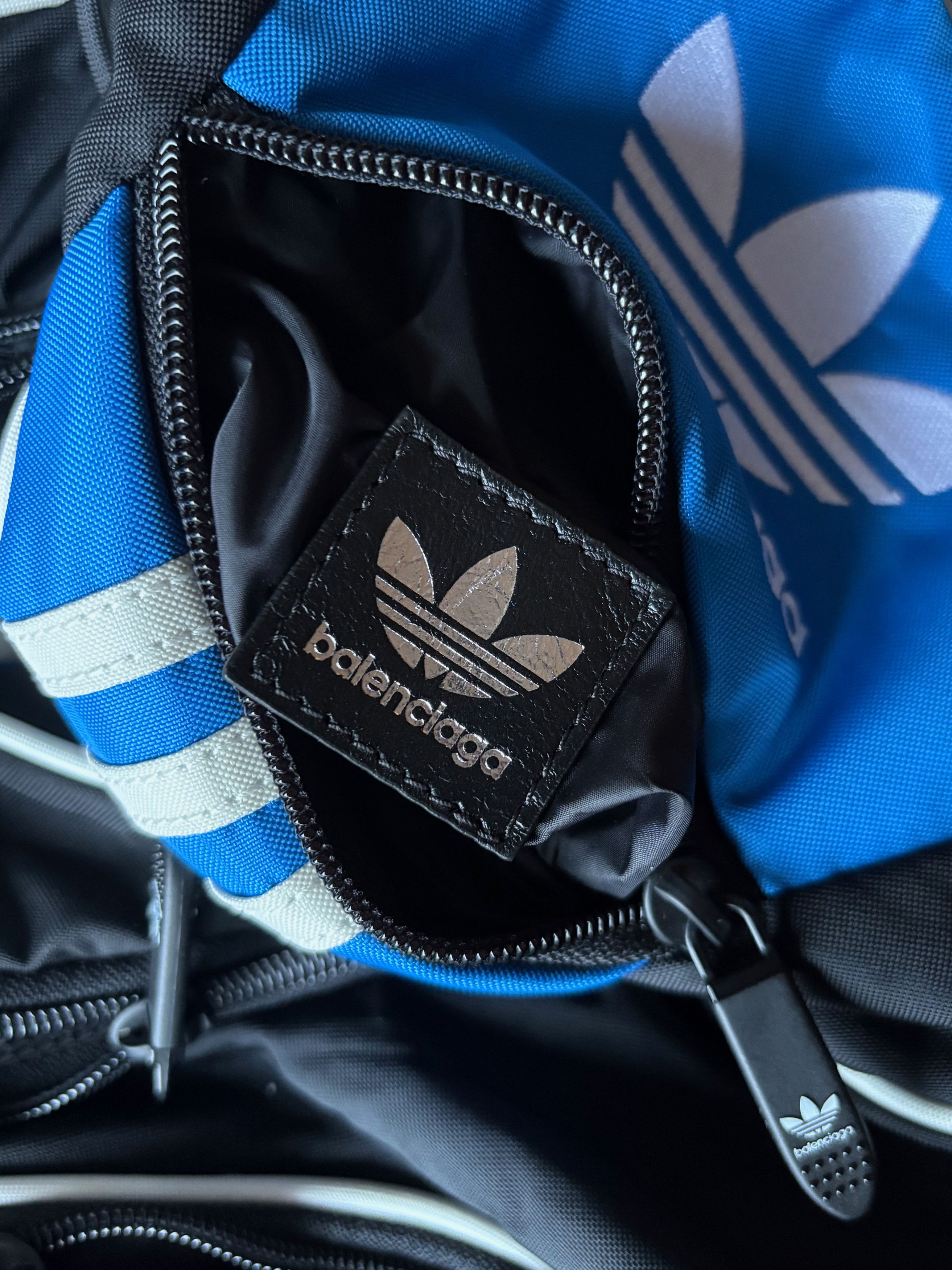 Balenciaga Balenciaga x Adidas backpack recycled nylon backpack Size ONE SIZE - 9 Thumbnail