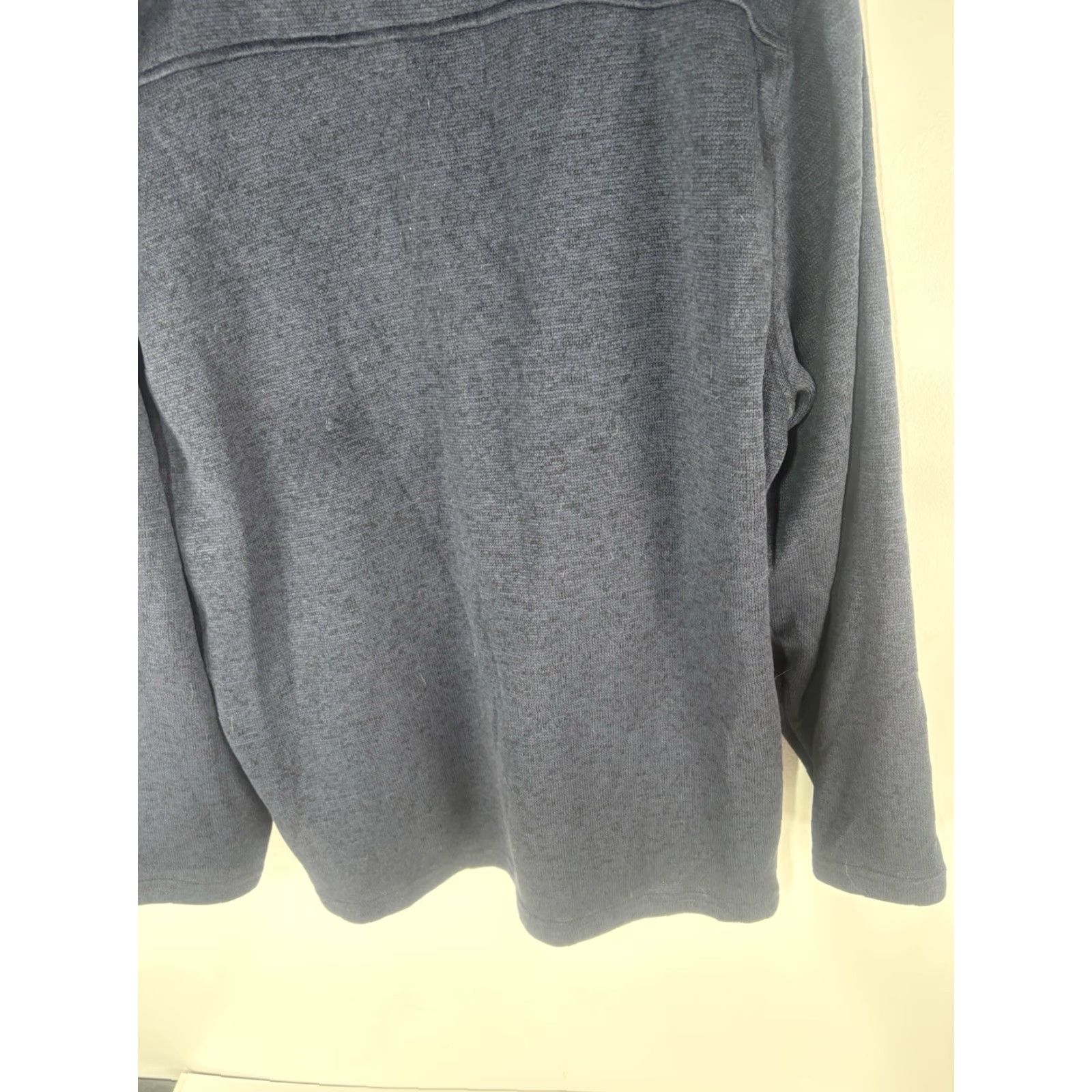 Vintage Old River Blu/Gry Softshell Fleece Qrt Zip Jacket Men’s Size XXXL Size US XXL / EU 58 / 5 - 6 Thumbnail