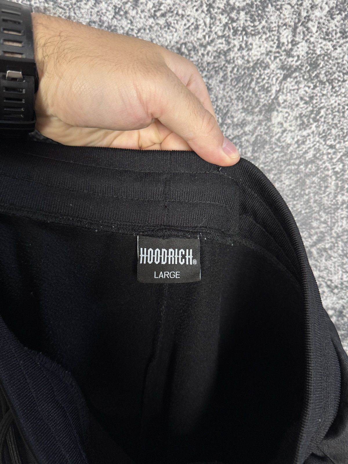Hoodrich Men’s Hoodrich Track Pants Streetwear Vintage Black Size L Size US 36 / EU 52 - 10 Thumbnail