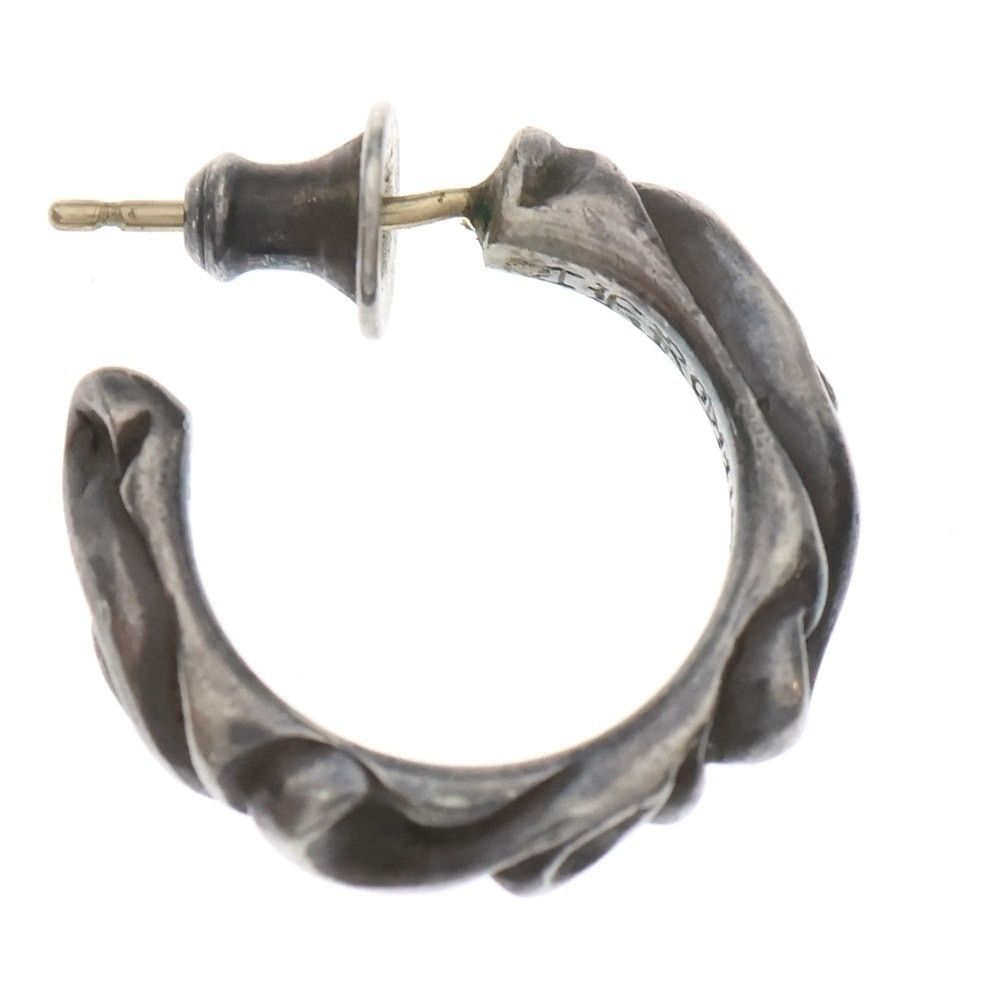 Chrome Hearts Chrome Hearts Scroll Hoop Earring Silver Size ONE SIZE - 2 Thumbnail