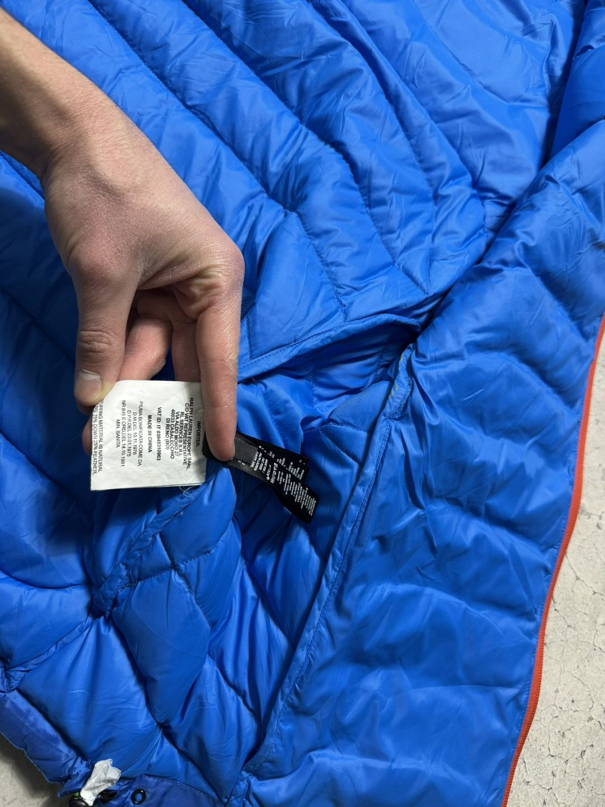 Polo Ralph Lauren Polo Ralph Lauren RLX Down Puffer Vest Jacket Blue Size US M / EU 48-50 / 2 - 10 Thumbnail