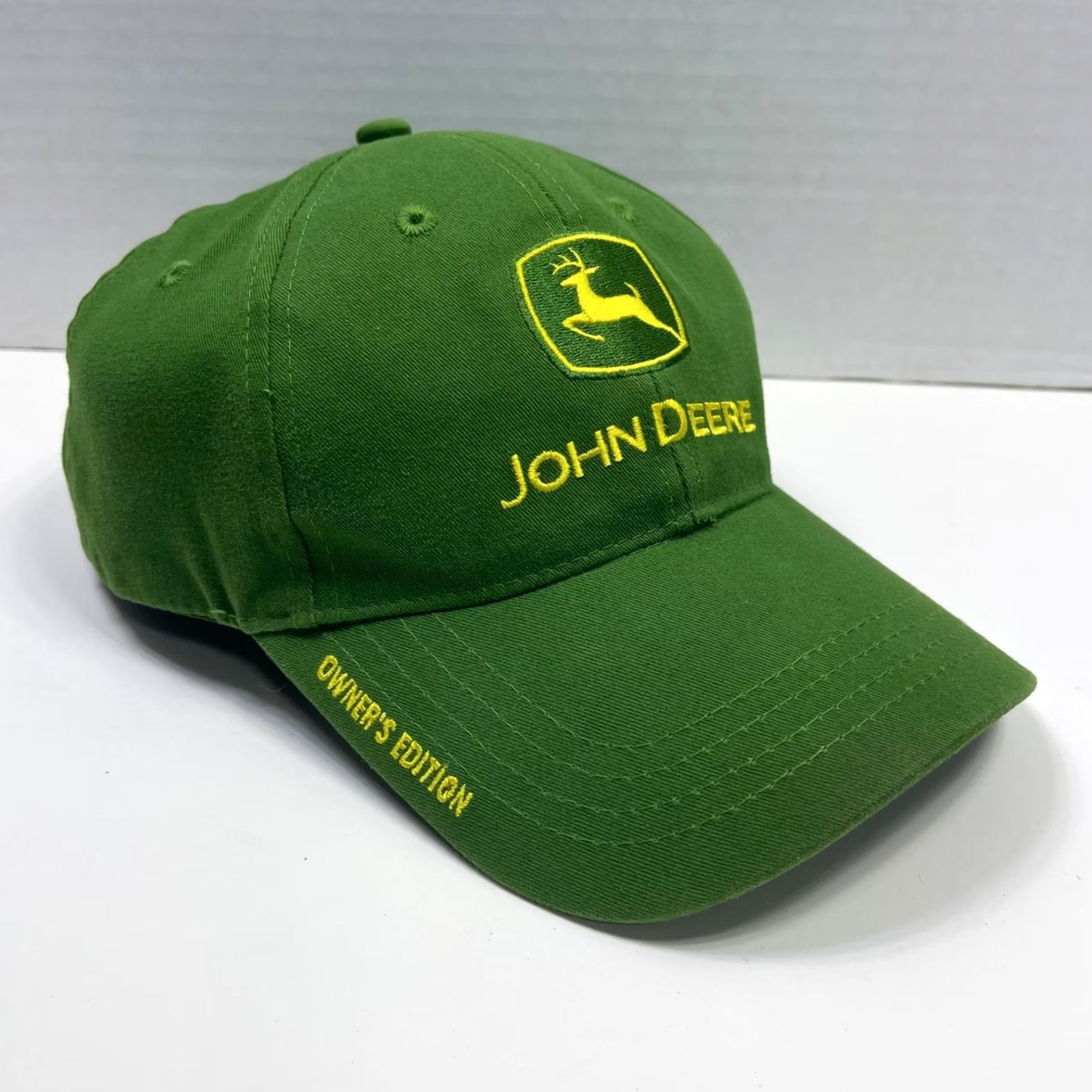 John Deere John Deere Owners Edition Hat Green Adjustable Strap Back Baseball Cap Men One Size Size ONE SIZE - 2 Thumbnail