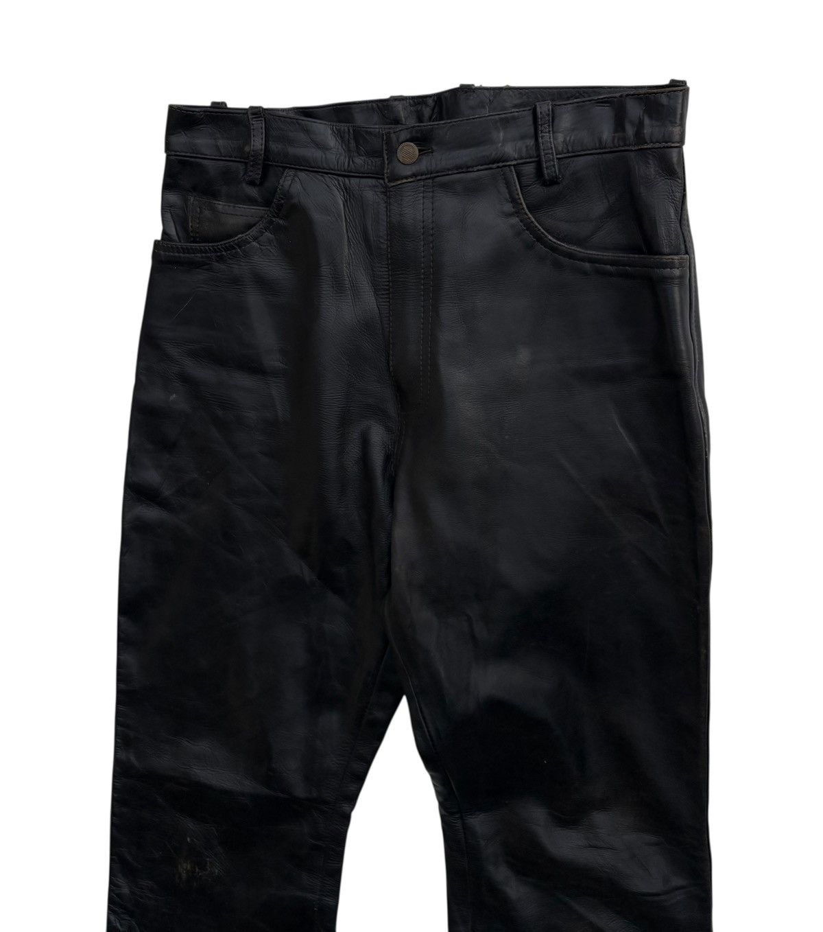 Leather Bikers Leather Motorcycle Pants Size US 32 / EU 48 - 2 Thumbnail