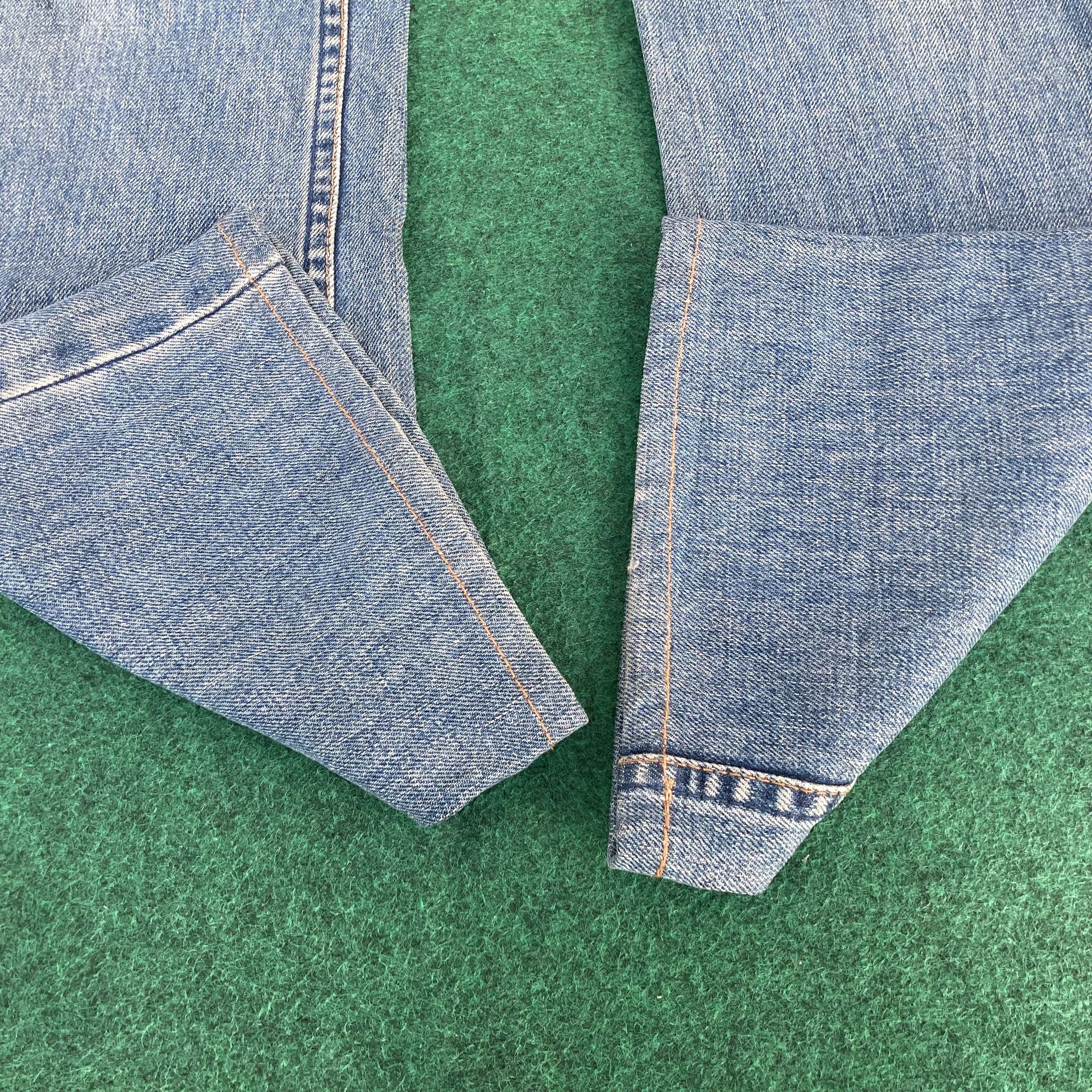 Vtg Levis 517 Denim Sz 29 Flare Bootcut Jeans