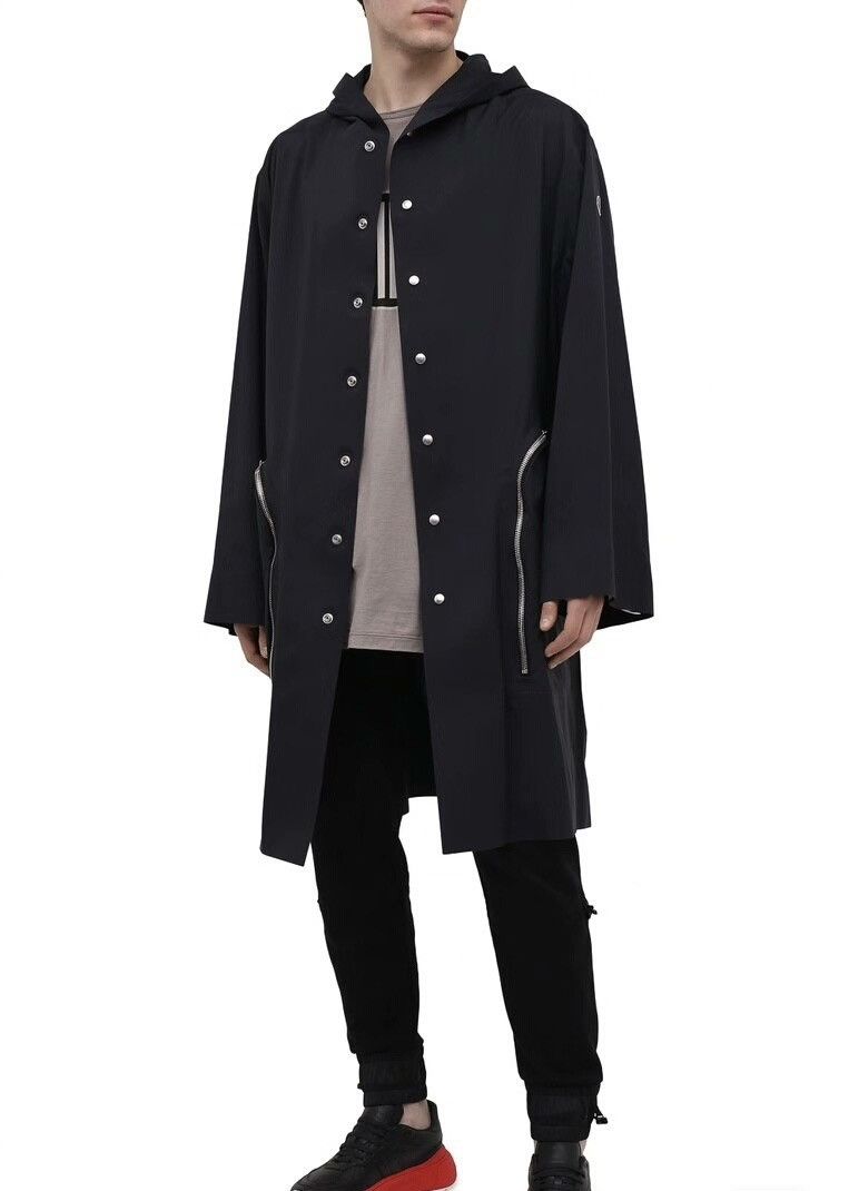 Rick Owens Rick Owens x Moncler Trench Coat / Overcoat Size US L / EU 52-54 / 3 - 9 Thumbnail