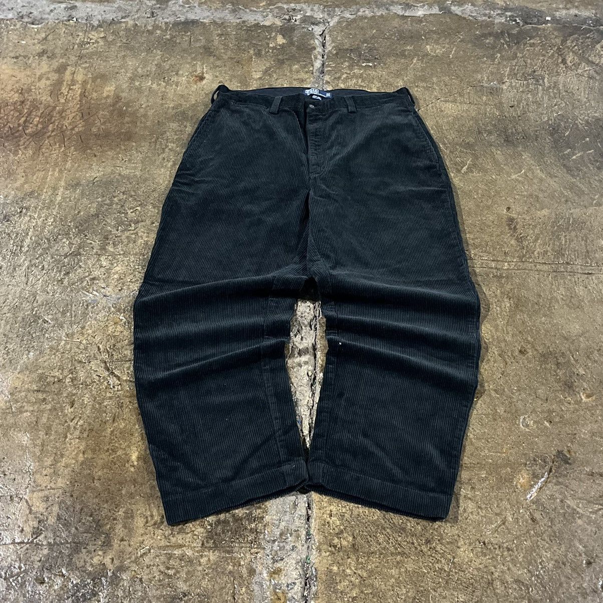 Polo Ralph Lauren × Vintage Vintage Y2K Polo Ralph Lauren Corduroy Pants Baggy Wide Leg Size US 36 / EU 52 - 1 Thumbnail