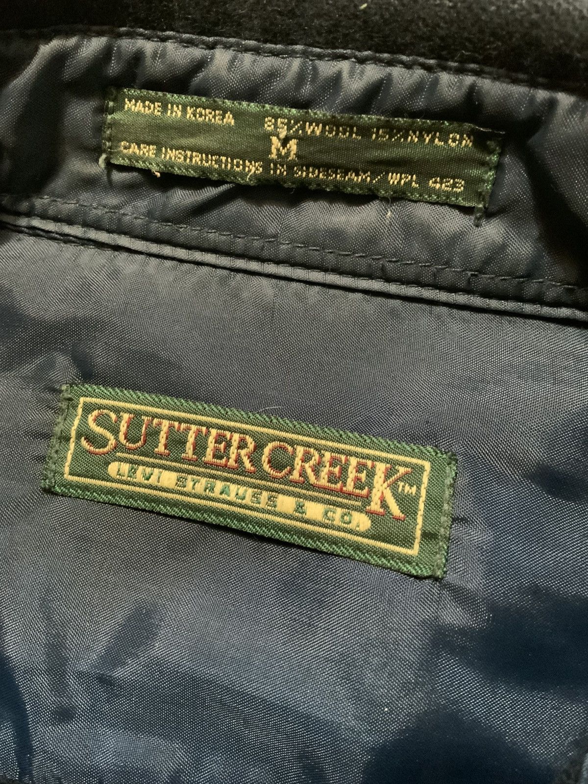 Levi's × Vintage Vintage Sutter Creek Levis Wool Flannel Button Shirt Size US M / EU 48-50 / 2 - 6 Thumbnail