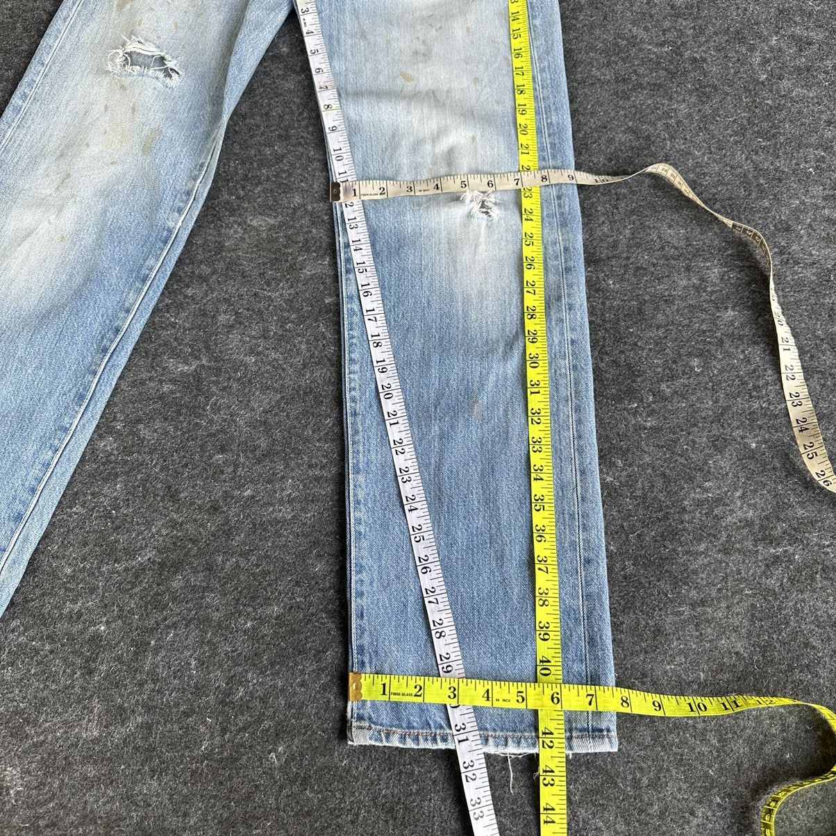 Levi's Vintage Levis 501 1966 Special Edition Denim 30x31 D580 Size US 30 / EU 46 - 12 Thumbnail