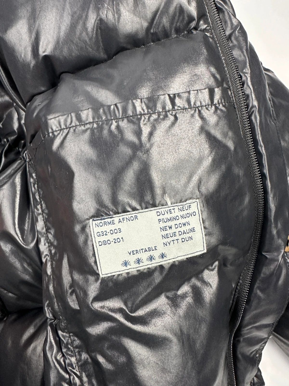 Moncler Moncler 90’s Black Vernis Nylon Hooded Down Puffer Jacket Size US S / EU 44-46 / 1 - 14 Thumbnail