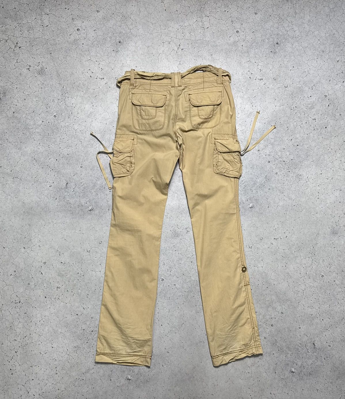 Polo Ralph Lauren × Ralph Lauren × Vintage Polo Ralph Lauren Jeans Company Vintage Bondage Cargo Pants Size US 28 / EU 44 - 2 Thumbnail