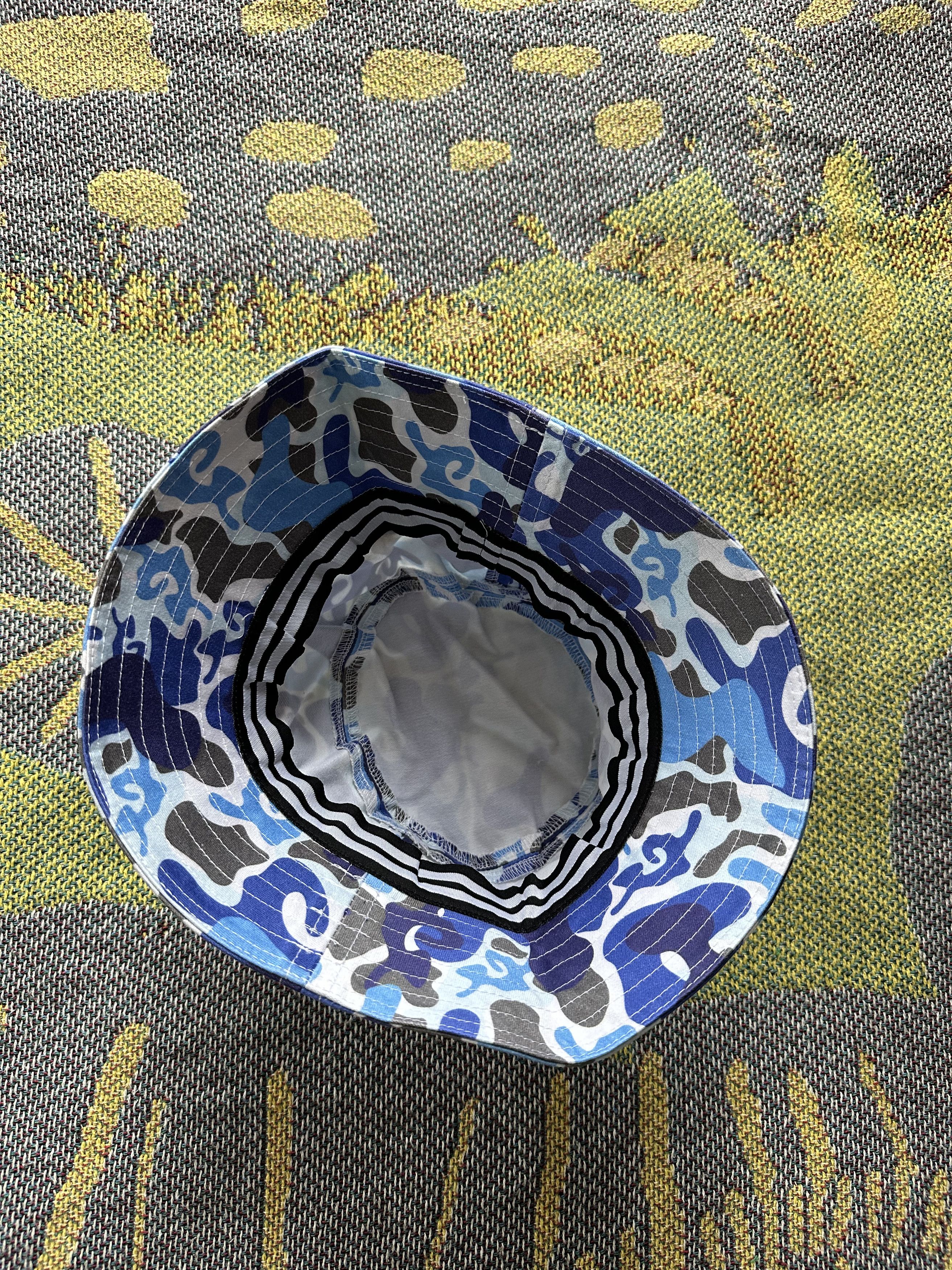 Goth Money Goth Money Records Blue Camo Bucket Hat Size ONE SIZE - 4 Thumbnail