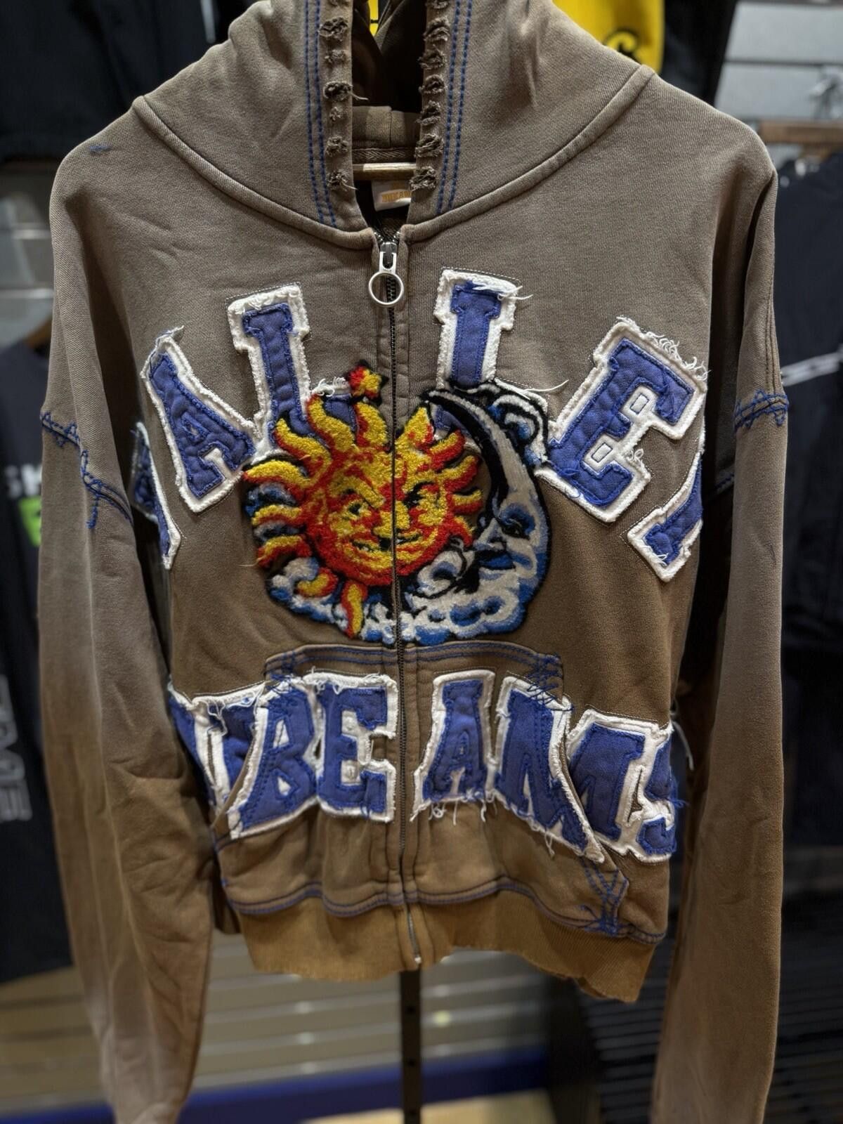 Vale Medium - Vale Zip Up Brown Sun Hoodie Authentic Valley Size US M / EU 48-50 / 2 - 2 Thumbnail