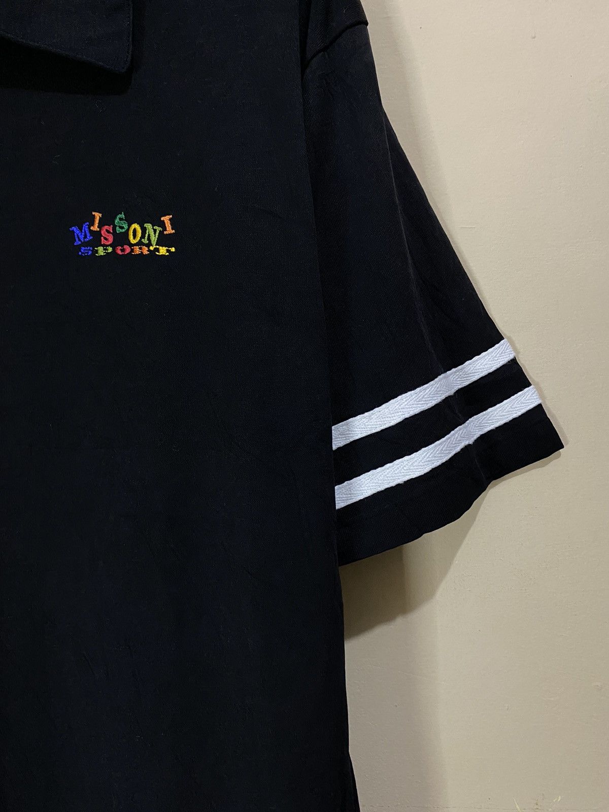 Designer × Missoni Vintage Missoni Sport Polo Shirt Size US M / EU 48-50 / 2 - 6 Thumbnail