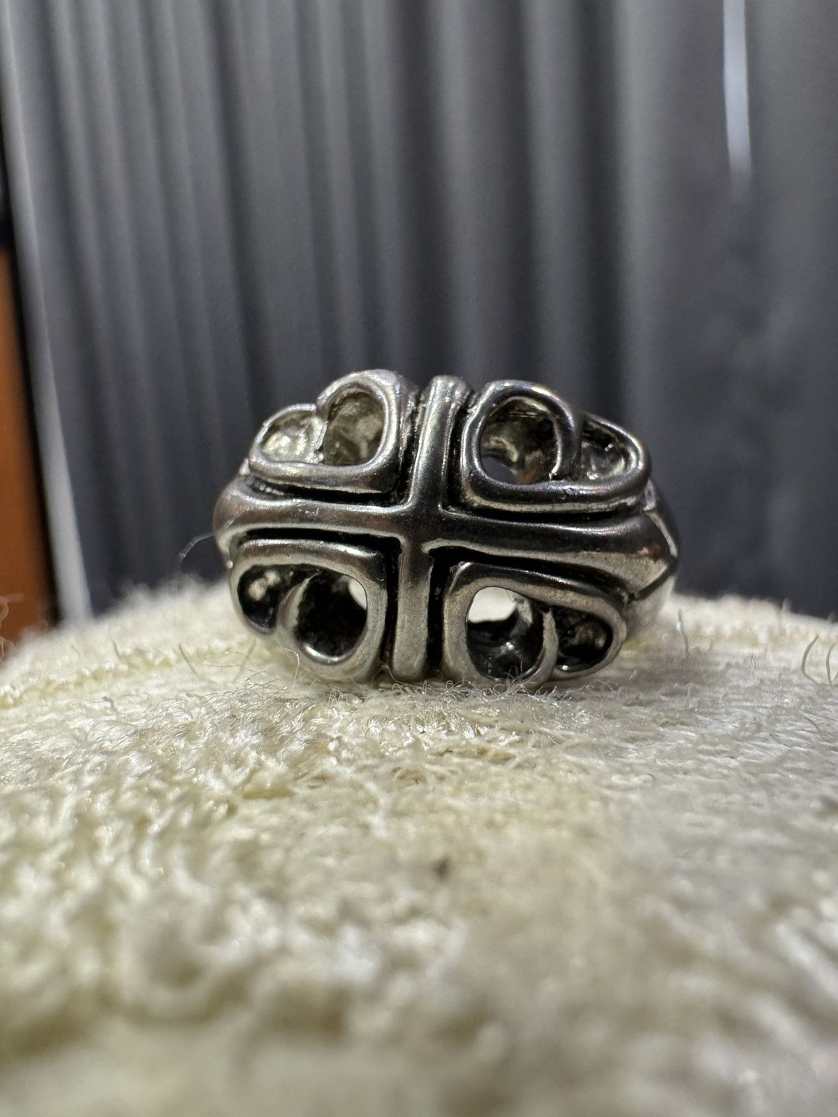 Japanese Brand × Vintage ANTIQUE CROSS STYLE RING SIZE 6.5 Size ONE SIZE - 4 Thumbnail