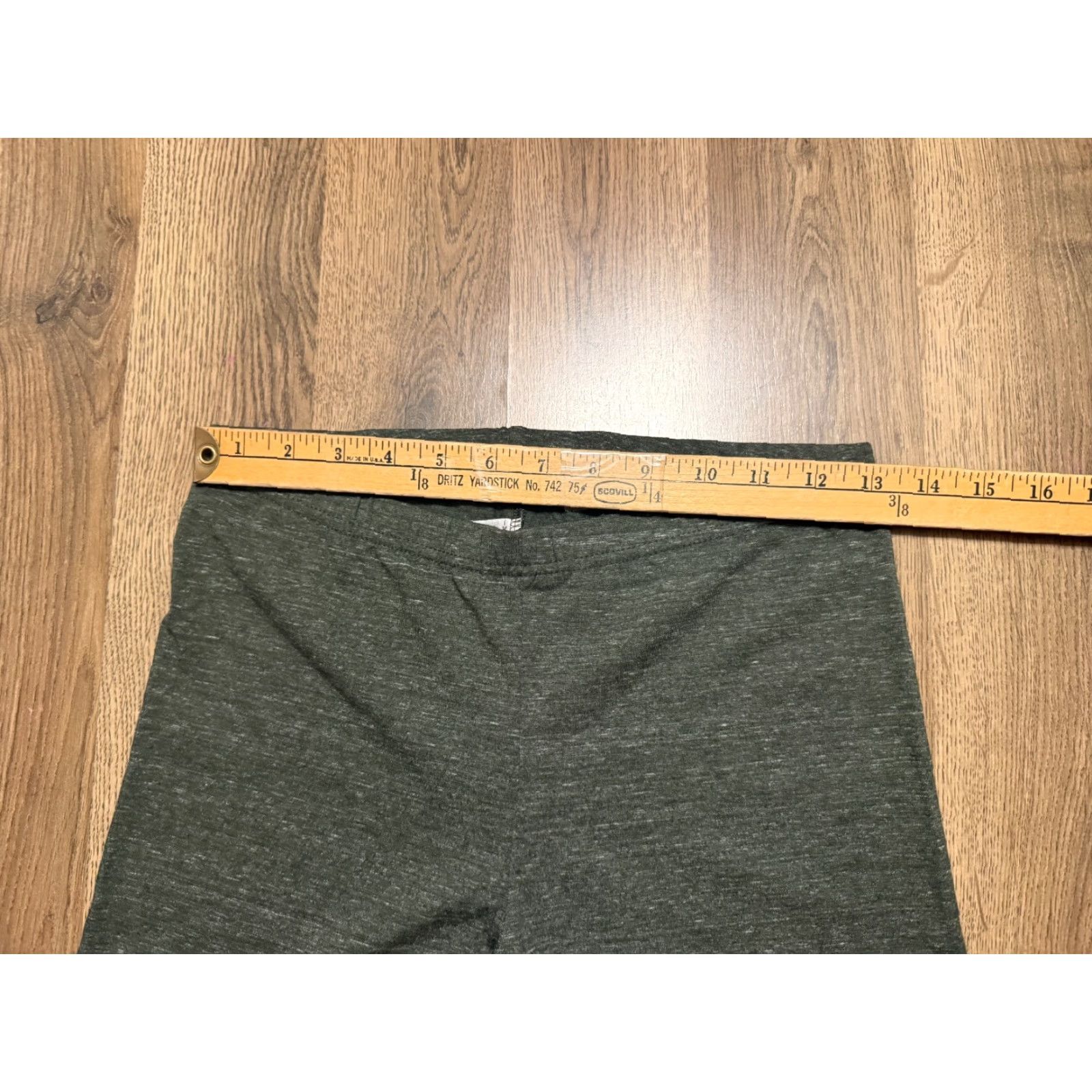 Old Navy Old Navy Leggings, Women's Medium, Green, Pull On, 36" Length, Casual, Regular, Ankle, Yoga, Pants Size 32" / US 10 / IT 46 - 7 Thumbnail