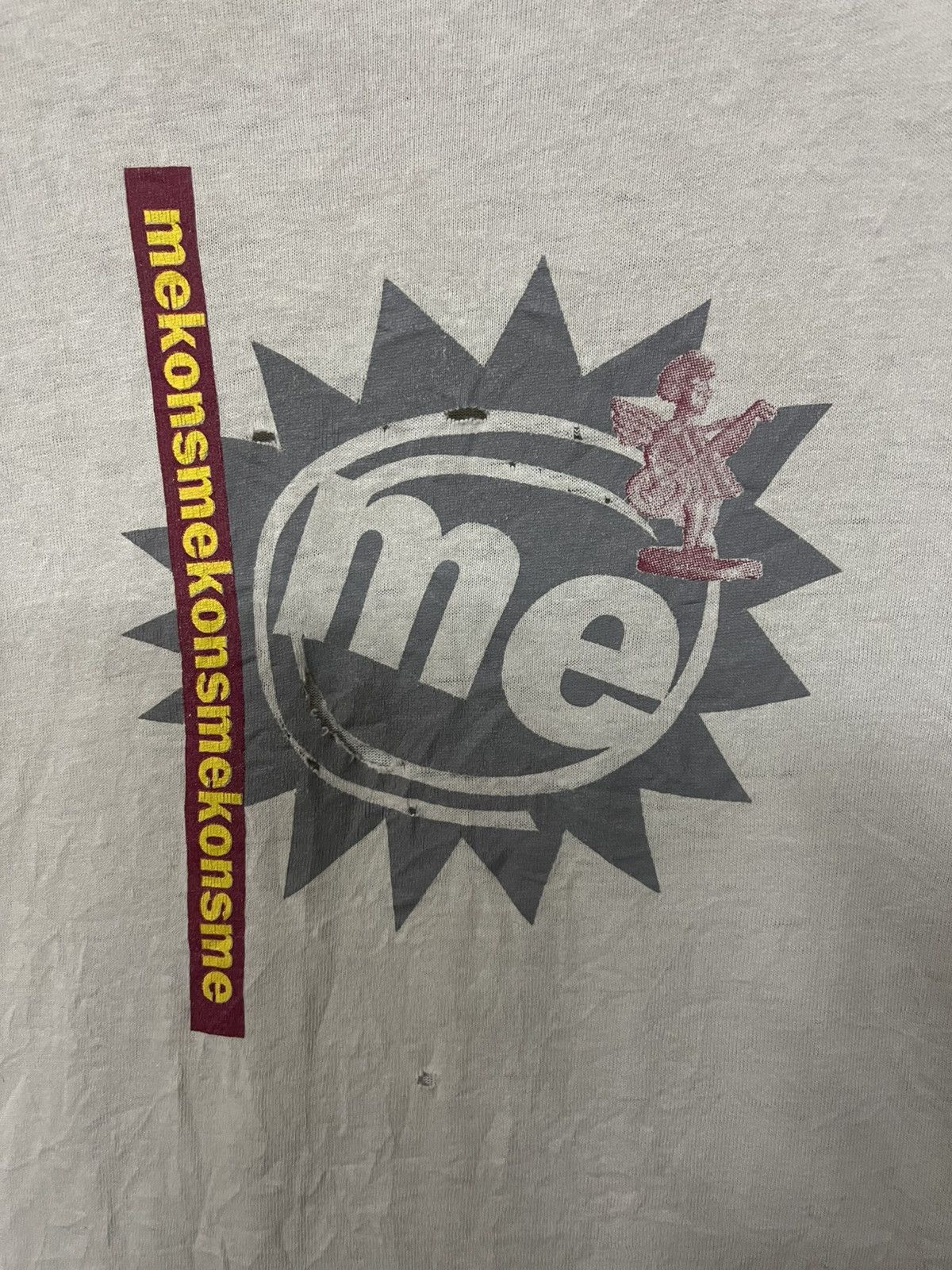 Band Tees × Vintage RARE 💥Vintage Distressed Me Studio Album By Mekons T Shirt Size US L / EU 52-54 / 3 - 5 Thumbnail