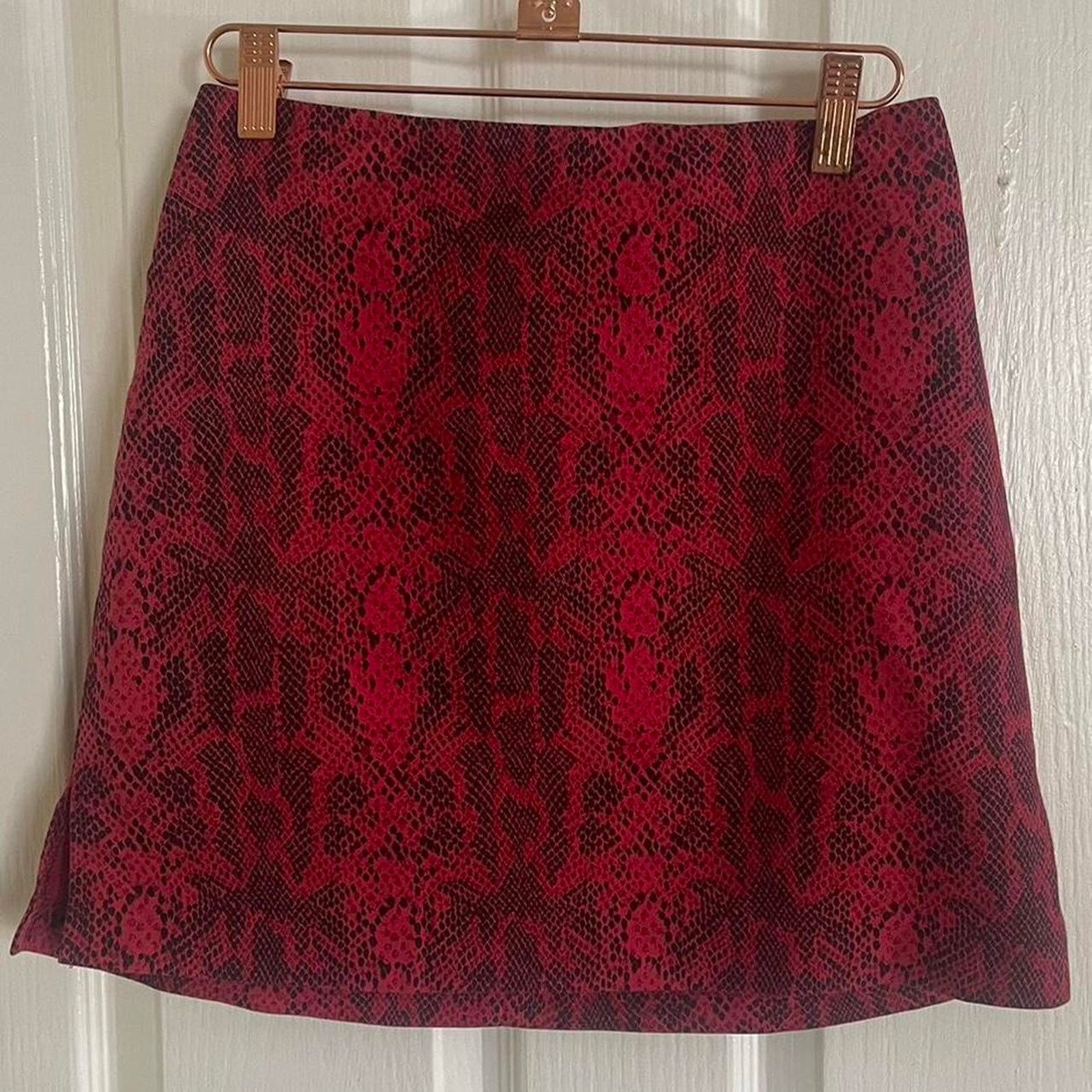 Vintage Star ccc red snake print Size 28" / US 6 / IT 42 - 1 Thumbnail