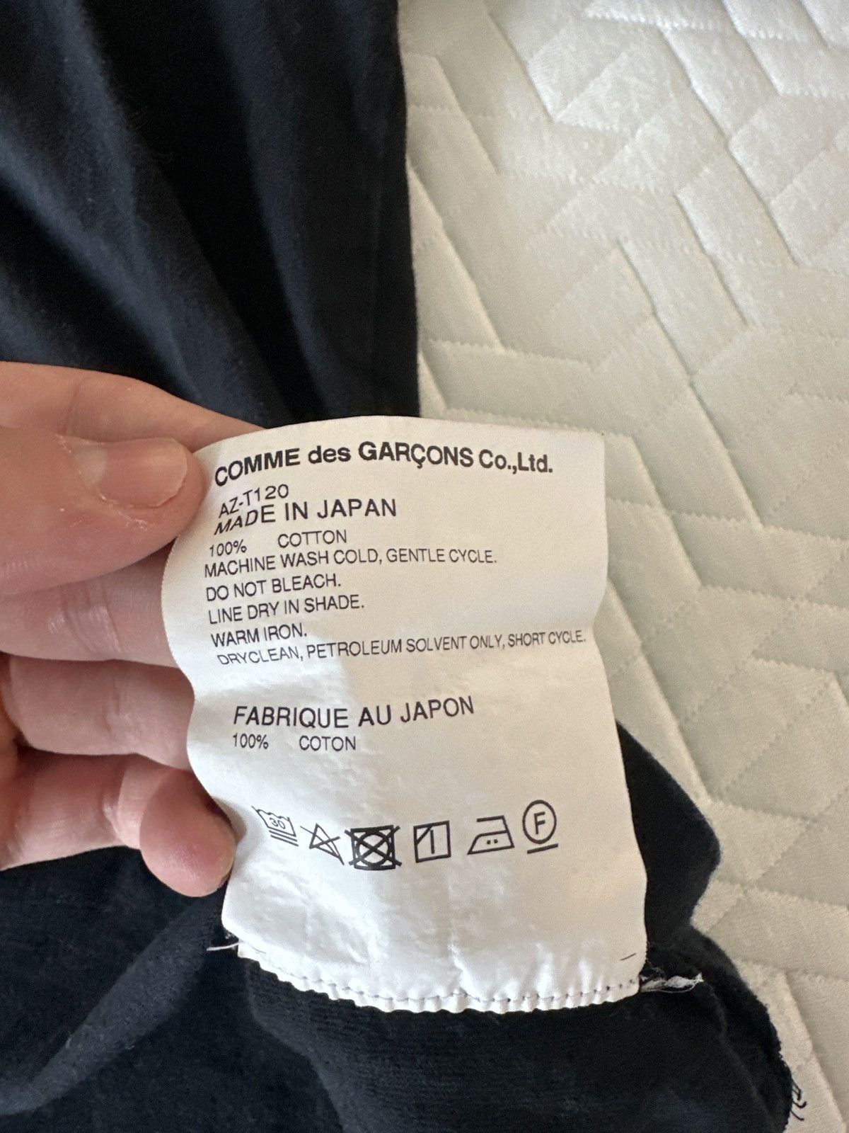 Comme des Garcons Comme des garcons black long sleeve t shirt Size US L / EU 52-54 / 3 - 1 Thumbnail