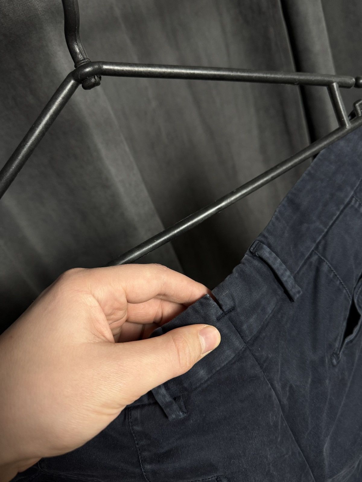 Designer × Suitsupply SUITSUPPLY Navy Chino Pants Chinos Pure Cotton Size 50 Size US 34 / EU 50 - 6 Thumbnail