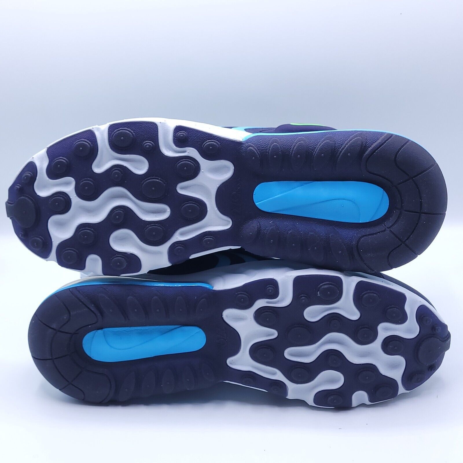 Nike Nike Air Max 270 React Shoe Men Size 7 CJ0579-400 Blue White Size US 7 / EU 40 - 7 Thumbnail