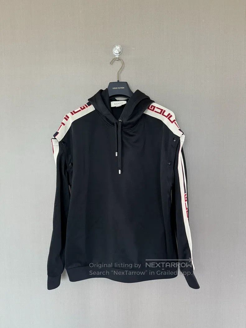 Gucci Side logo school uniform hoodie sweatshirt