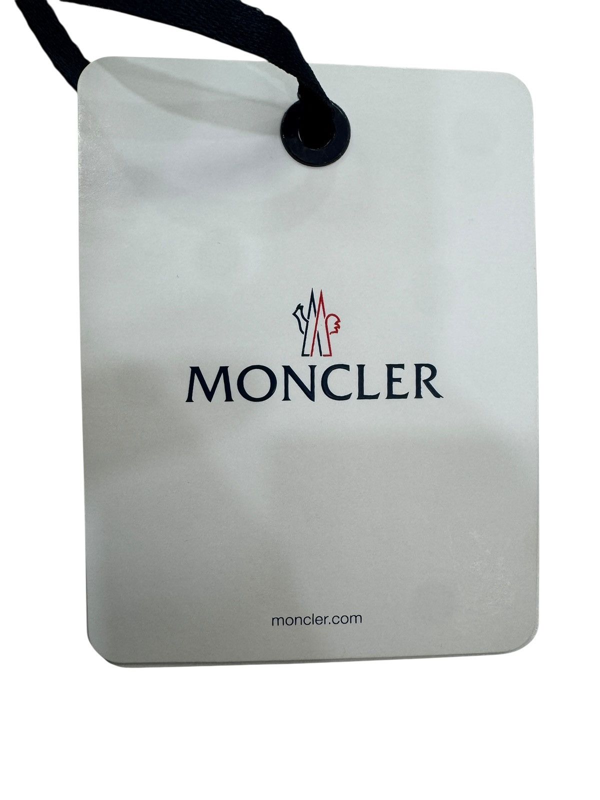 Moncler Moncler White Navy Blue Beanie Size ONE SIZE - 7 Thumbnail