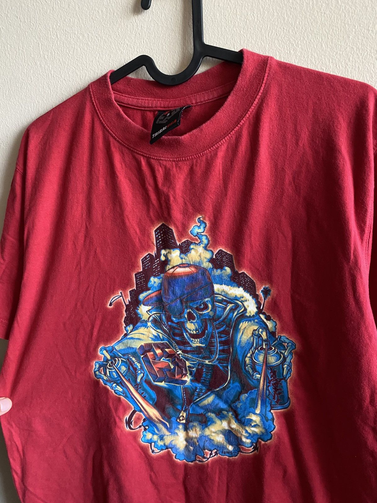 Tribal Streetwear Vintage Tribal Gear Skateboards Y2K T-Shirt Size US S / EU 44-46 / 1 - 5 Thumbnail