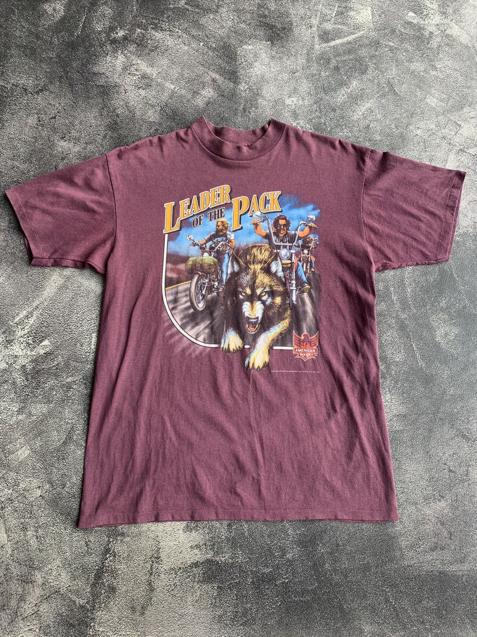 Harley Davidson 💎 Vintage 3D Emblem 1993 American Biker Tee Size US XL / EU 56 / 4 - 2 Thumbnail