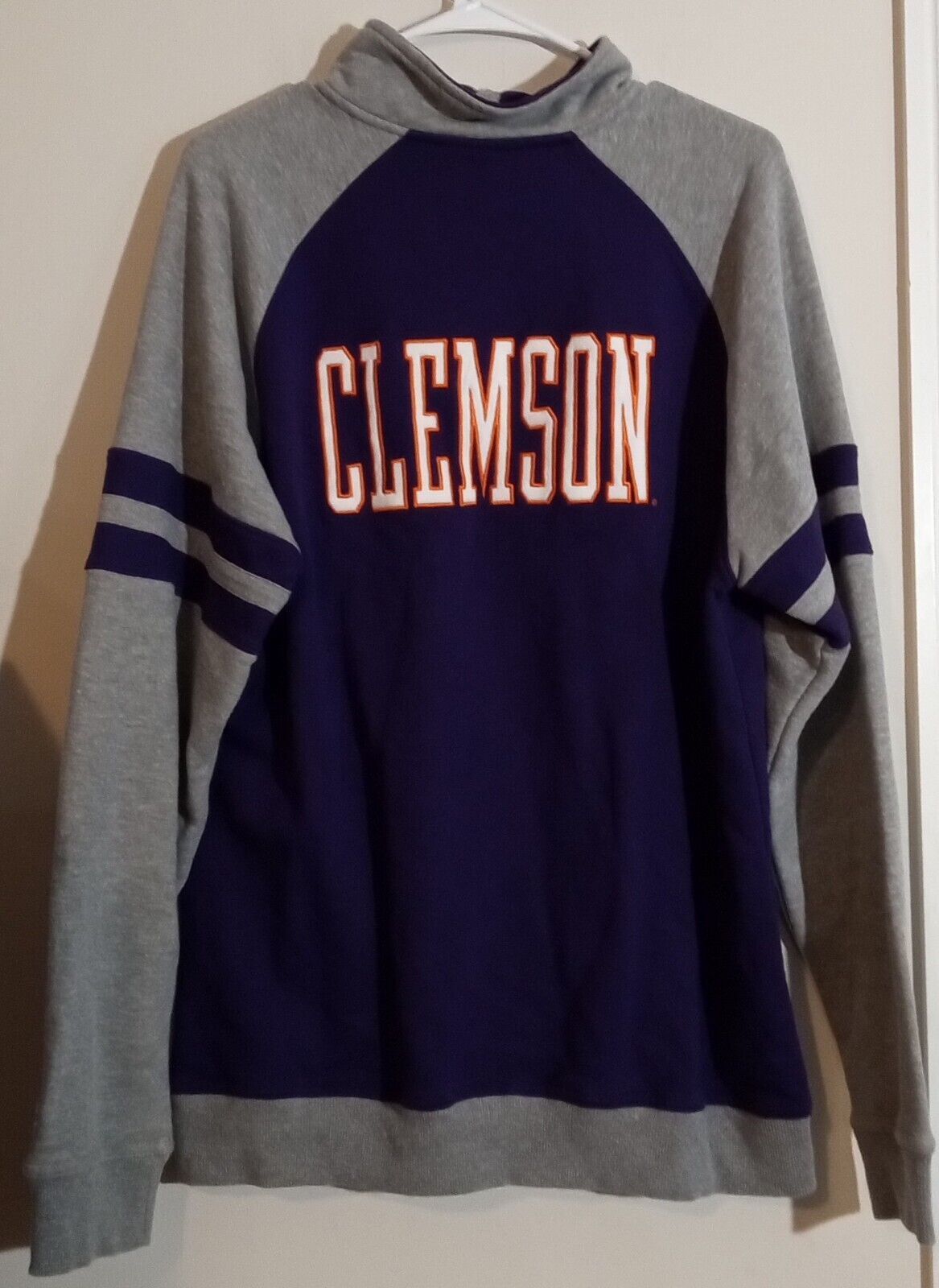 Champion Clemson University Tigers Champion 1/4 Zip Pullover Large Size US L / EU 52-54 / 3 - 2 Thumbnail