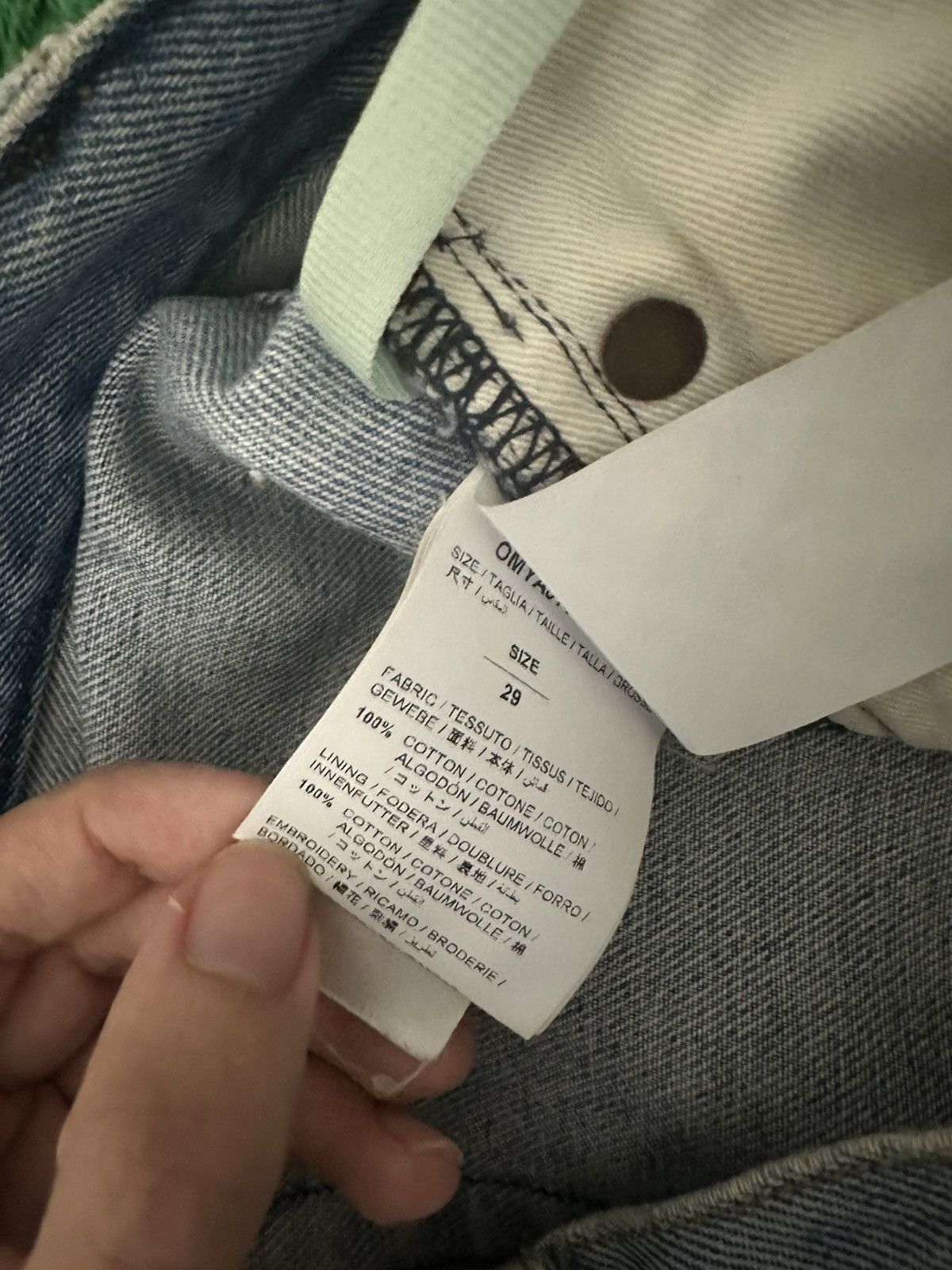 Off-White Jeans off white x ev bravado Size US 29 - 7 Thumbnail