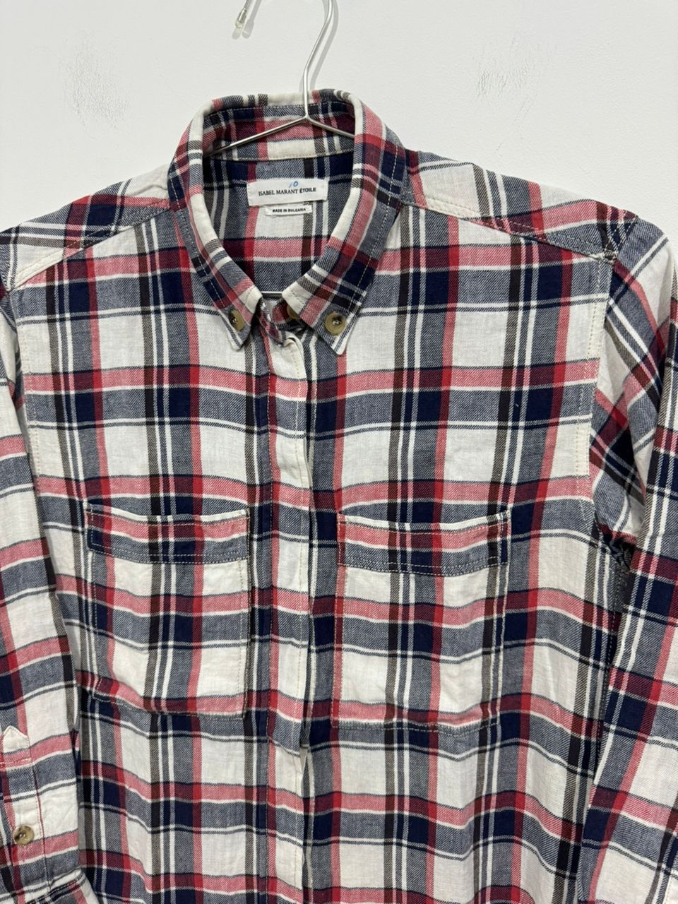 Isabel Marant × Isabel Marant Etoile Isabel Marant Etoile Checkered Shirt Size US S / EU 44-46 / 1 - 2 Thumbnail