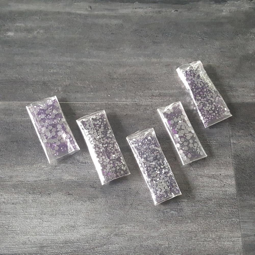 Designer Violet Diamond Nail Art Bundle Size ONE SIZE - 1 Thumbnail