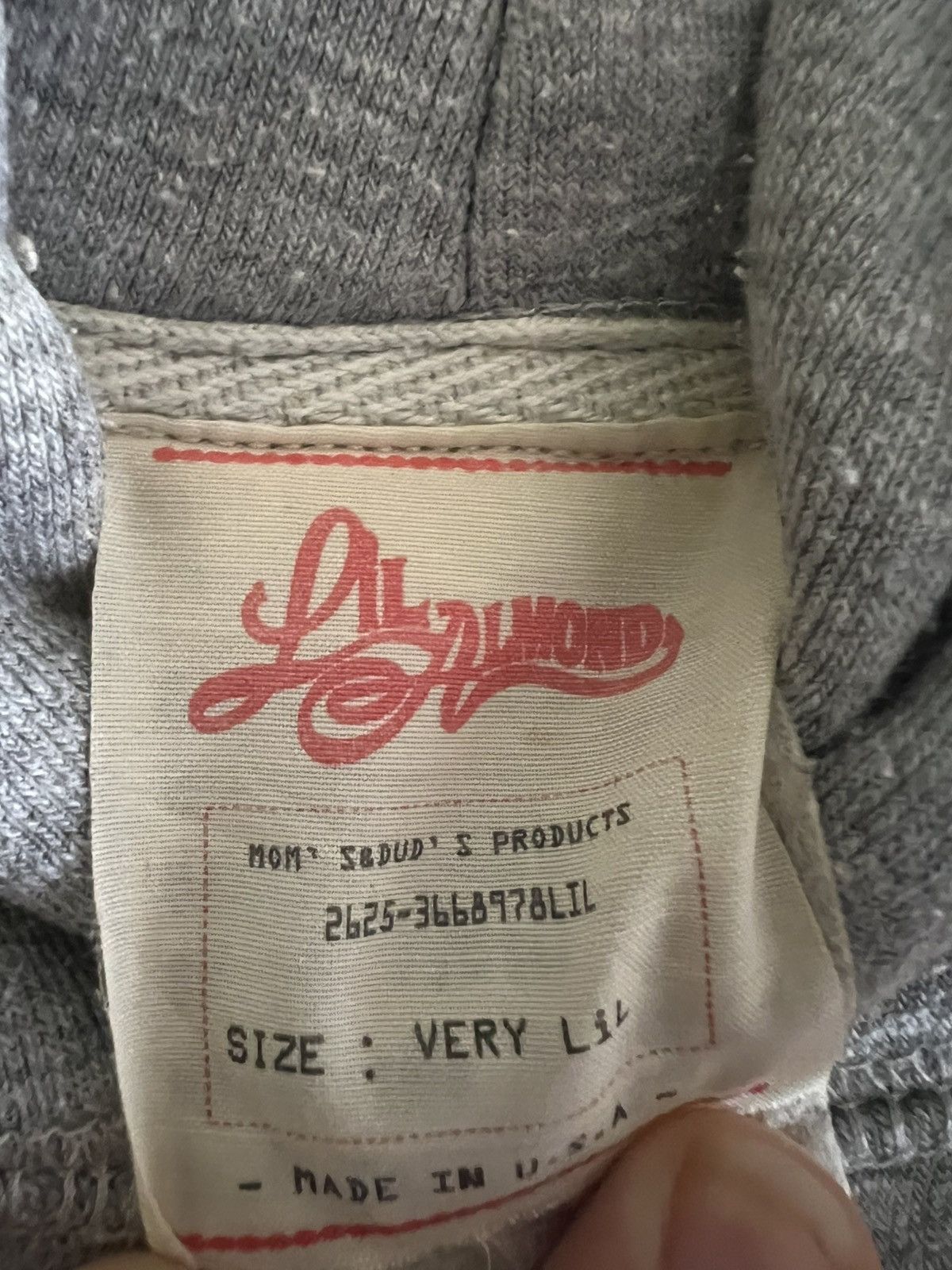 Vintage Lilalmond Hoodie – Rare Made in USA Streetwear Size US XS / EU 42 / 0 - 7 Thumbnail