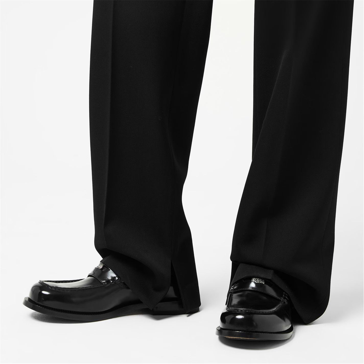 Gucci o1g2r1mq0426 Protaemin Loafers in Black Size US 9.5 / EU 42-43 - 3 Thumbnail