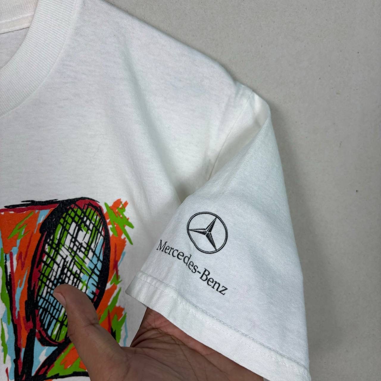 Vintage Vintage 90s ATP Tour by Marcedes Benz Association Tennis Pro Size US M / EU 48-50 / 2 - 4 Thumbnail