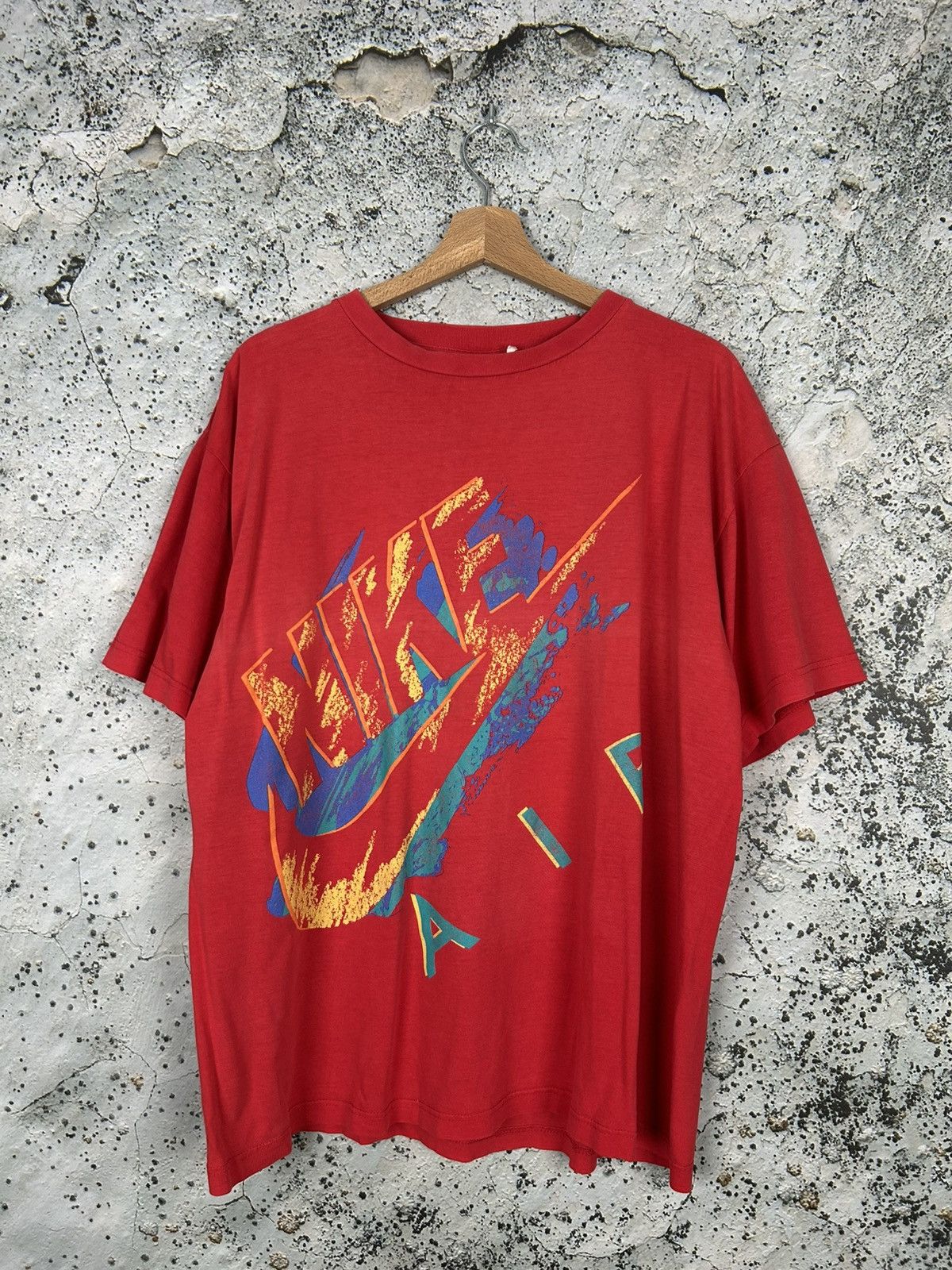 Nike Vintage Nike Air Grey Tag Graphic Tee 90s Hype Sport Size US L / EU 52-54 / 3 - 1 Thumbnail