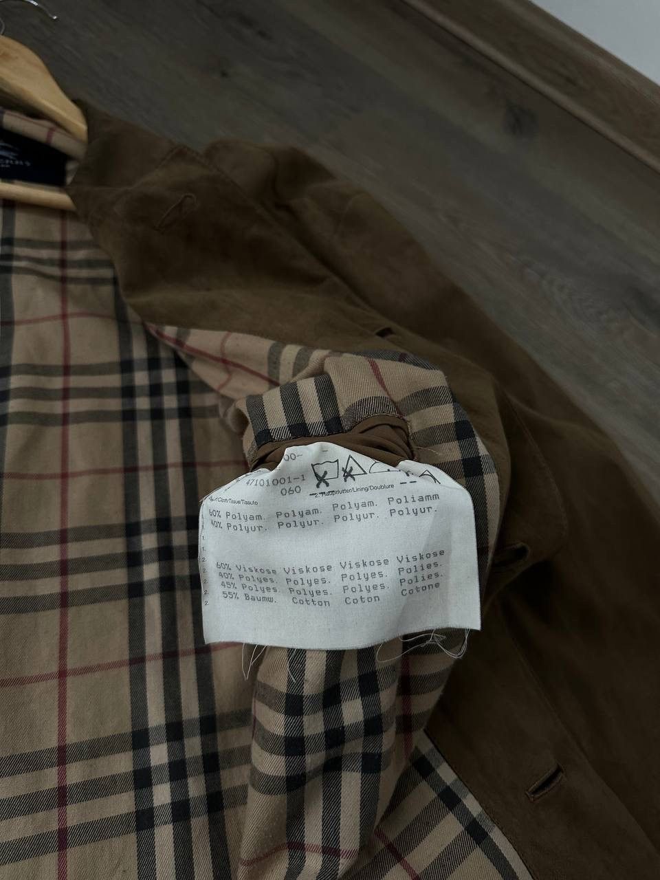 Burberry × Vintage Vintage Burberry Nova Check Brown Coats Jacket Size US L / EU 52-54 / 3 - 14 Thumbnail