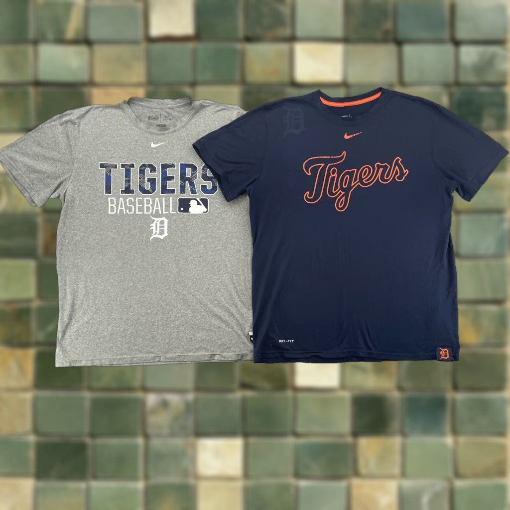 Nike Nike T-Shirt Mens Large Tigers Baseball Sportswear Performance Train MLB Size US L / EU 52-54 / 3 - 1 Thumbnail