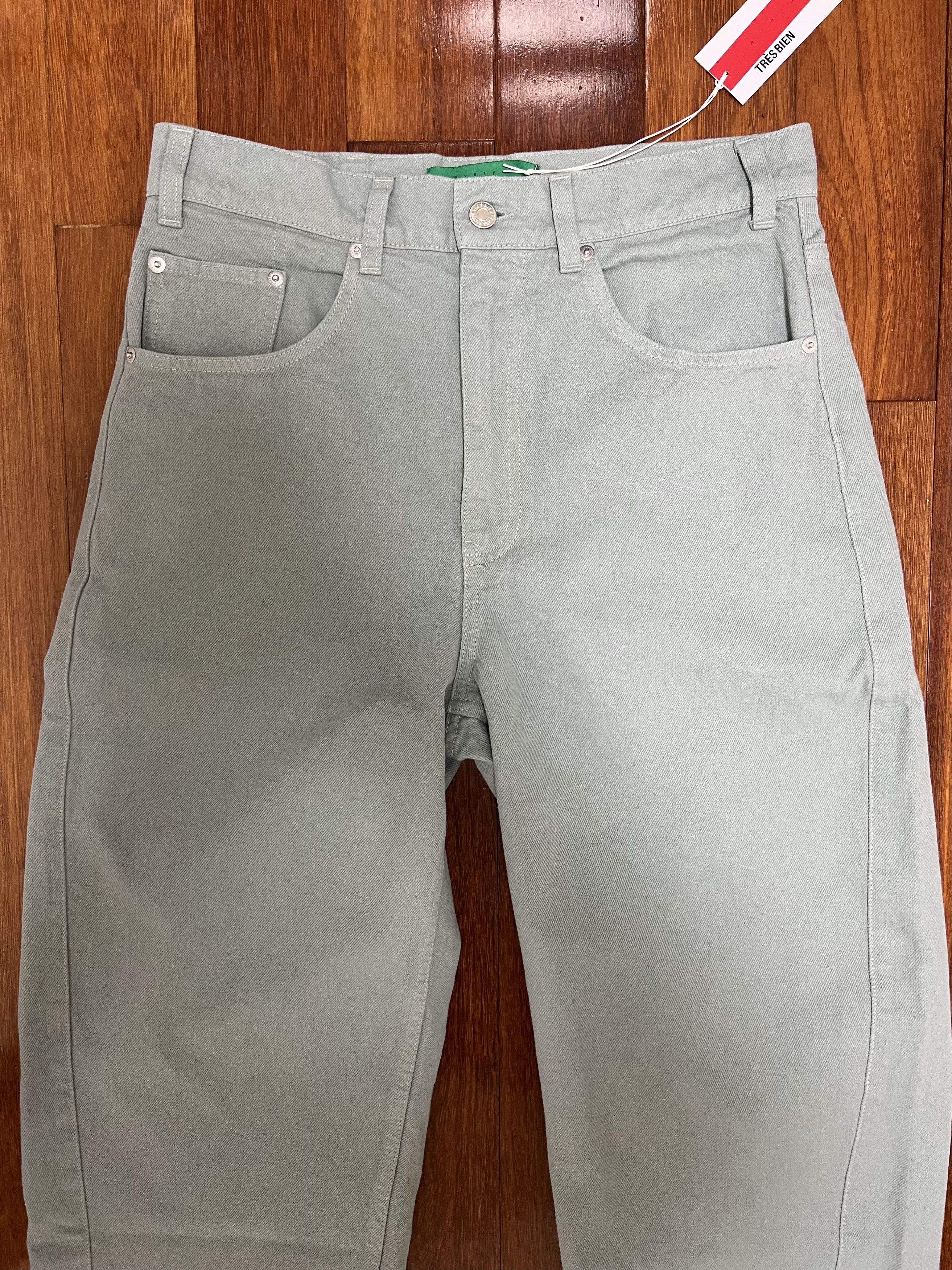Tres Bien 💚 Très Bien Everywear Twisted 5 Pocket Work Pant Size US 30 / EU 46 - 9 Thumbnail